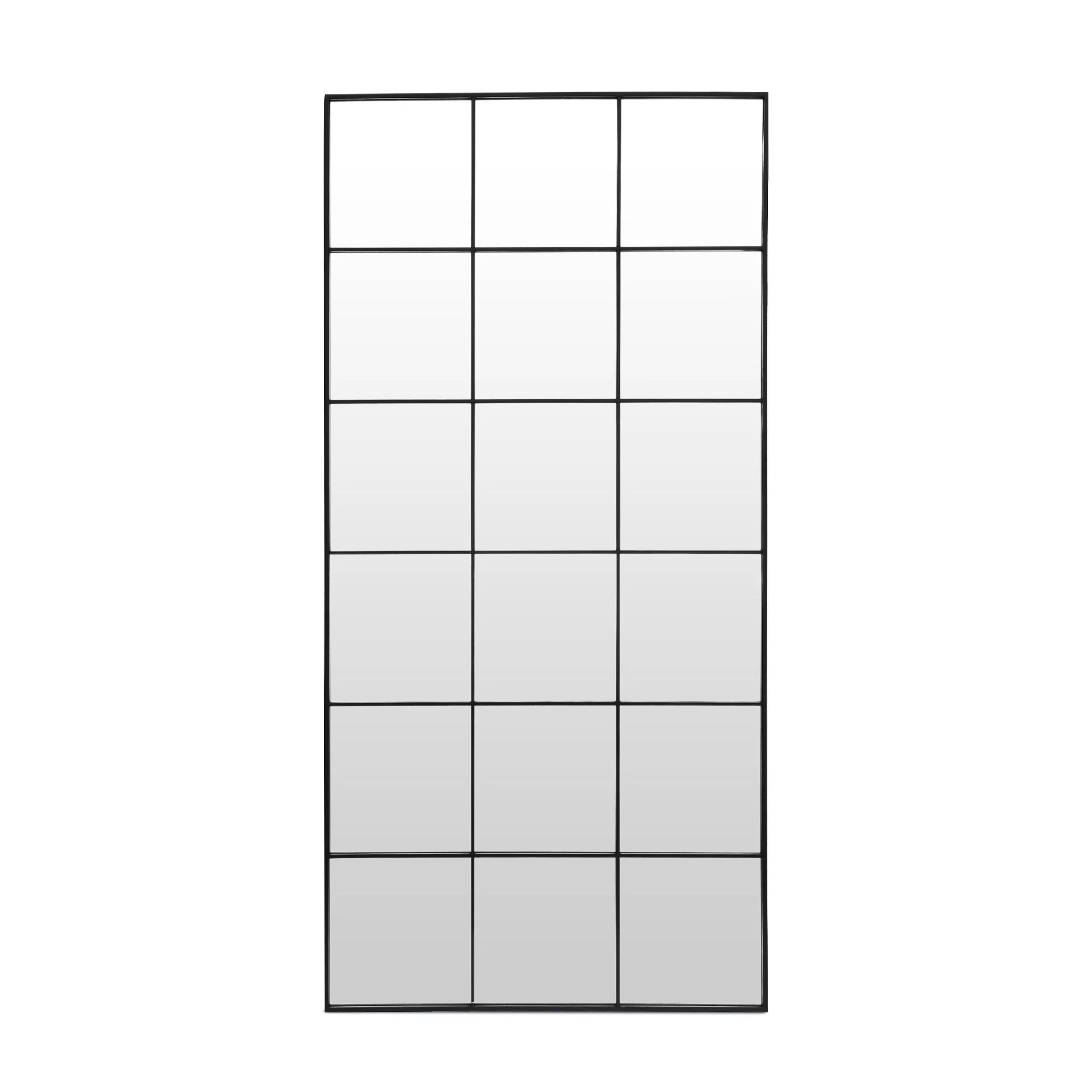 Grid Full Length Mirror - Black - Image 8