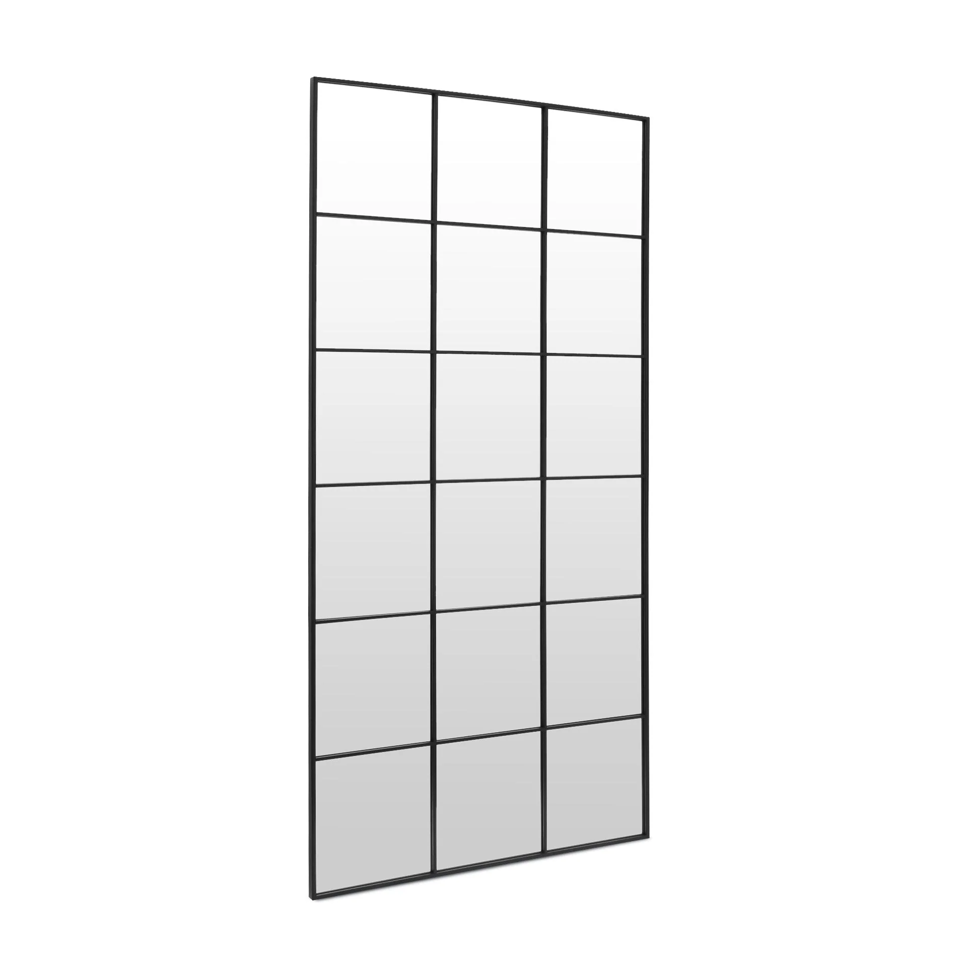 Grid Full Length Mirror - Black - Image 9