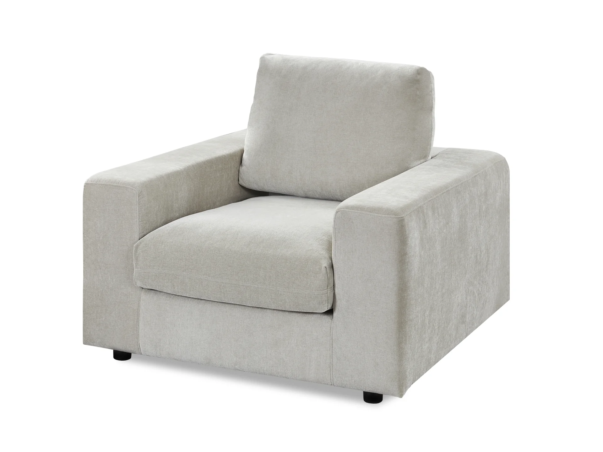 Hamden Occasional Chair - Light Grey - Image 4