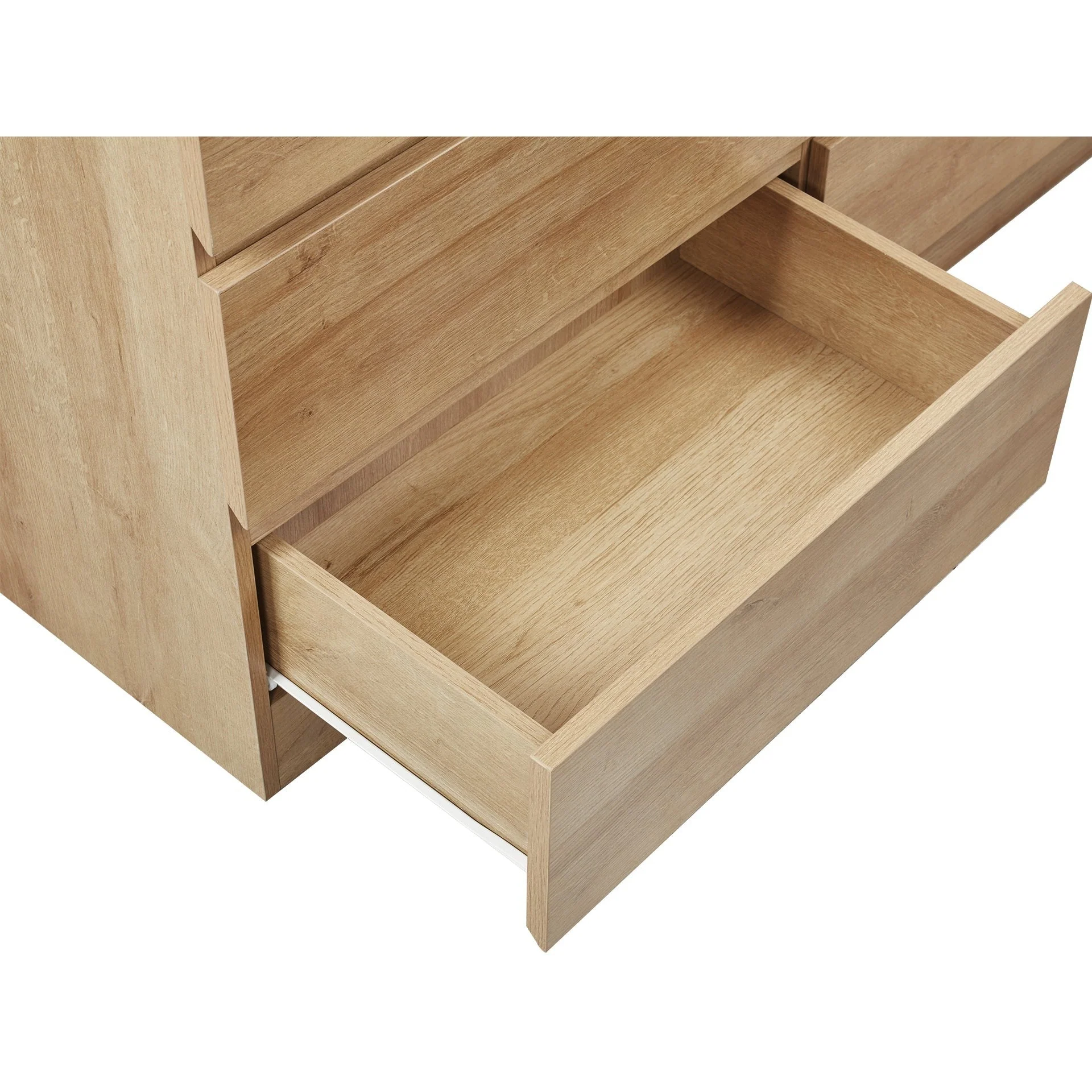Harris 8 Drawers Low Boy - Oak - Image 13