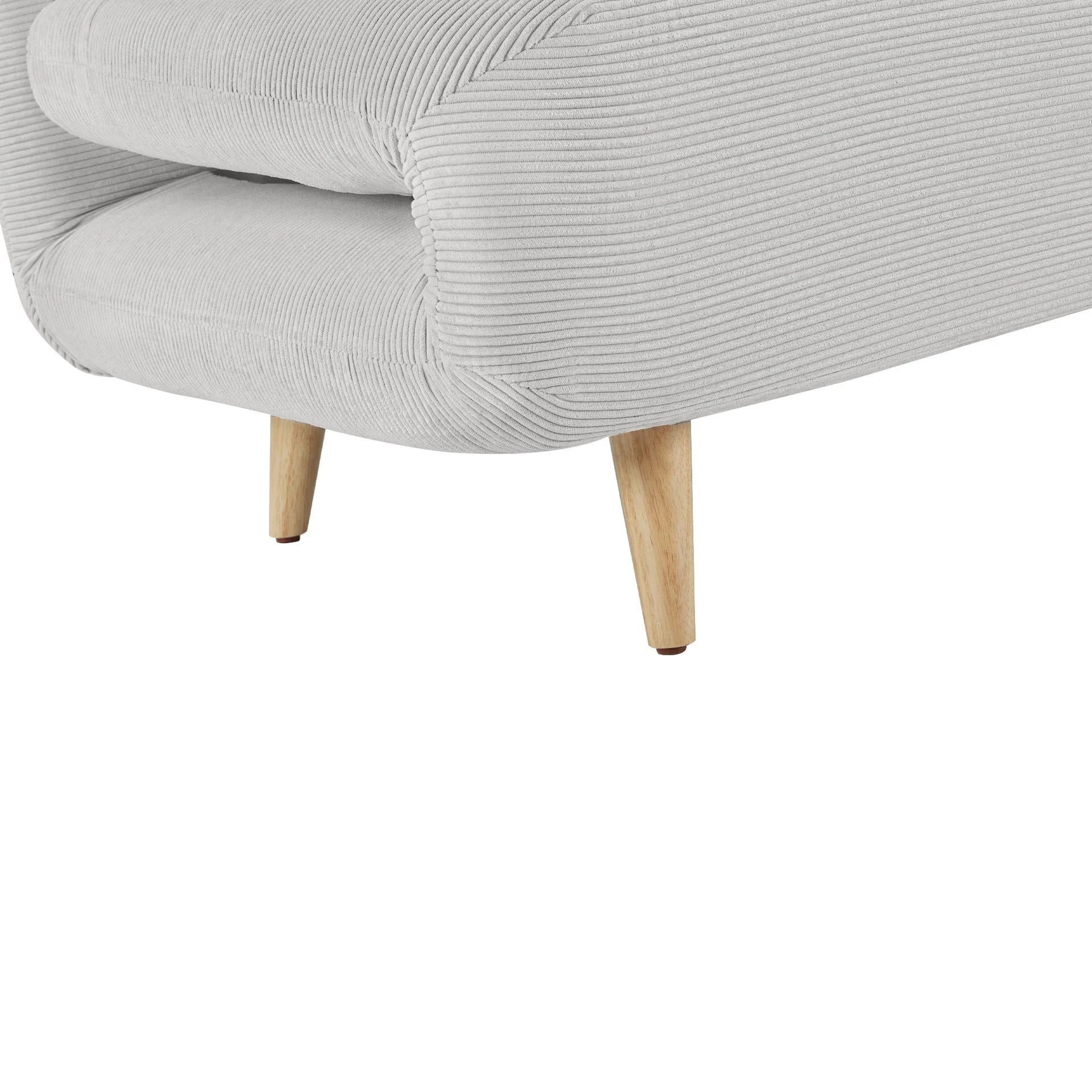 Hastings 1 Seater Fold-Out Sofa Bed - Grey - Image 12