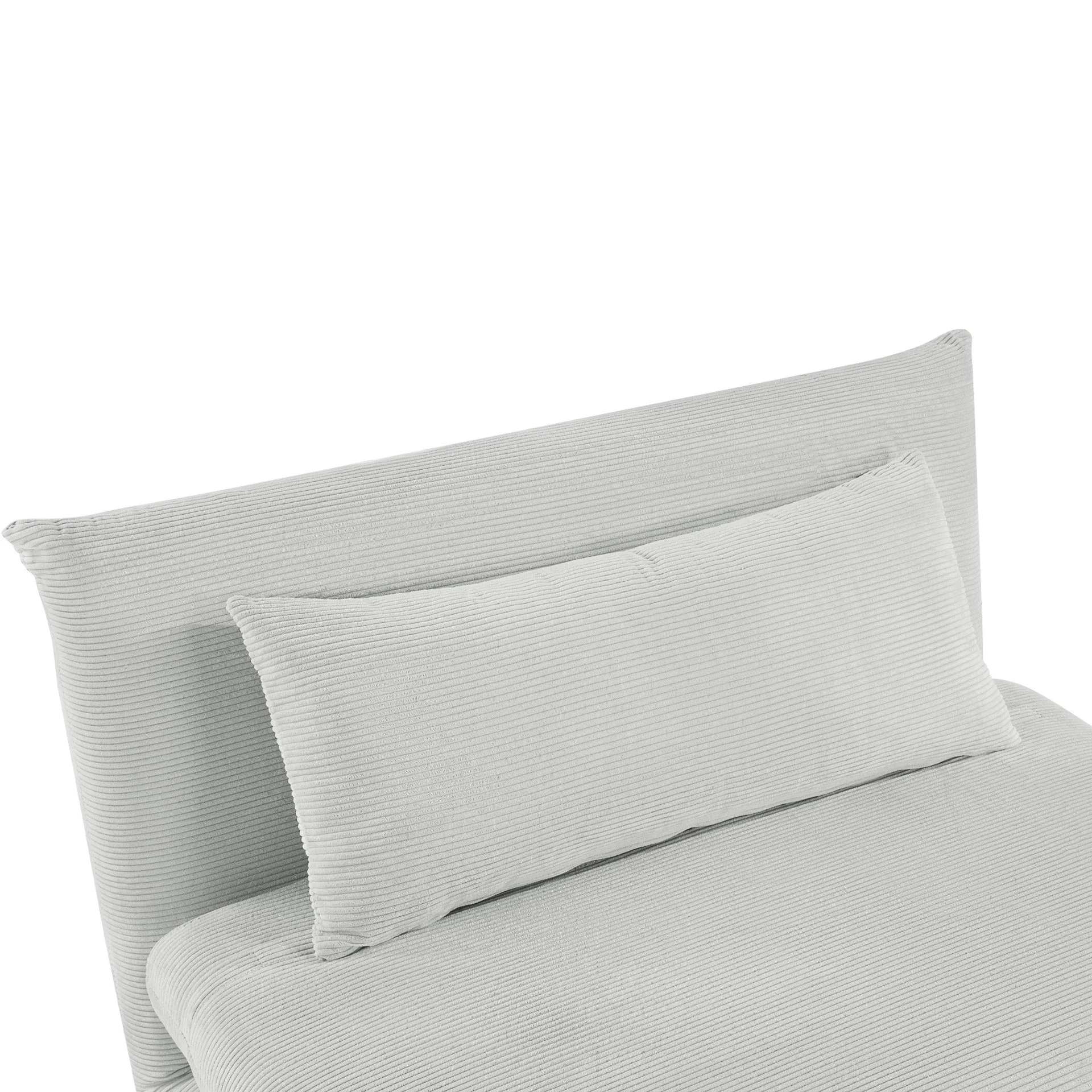 Hastings 1 Seater Fold-Out Sofa Bed - Grey - Image 13