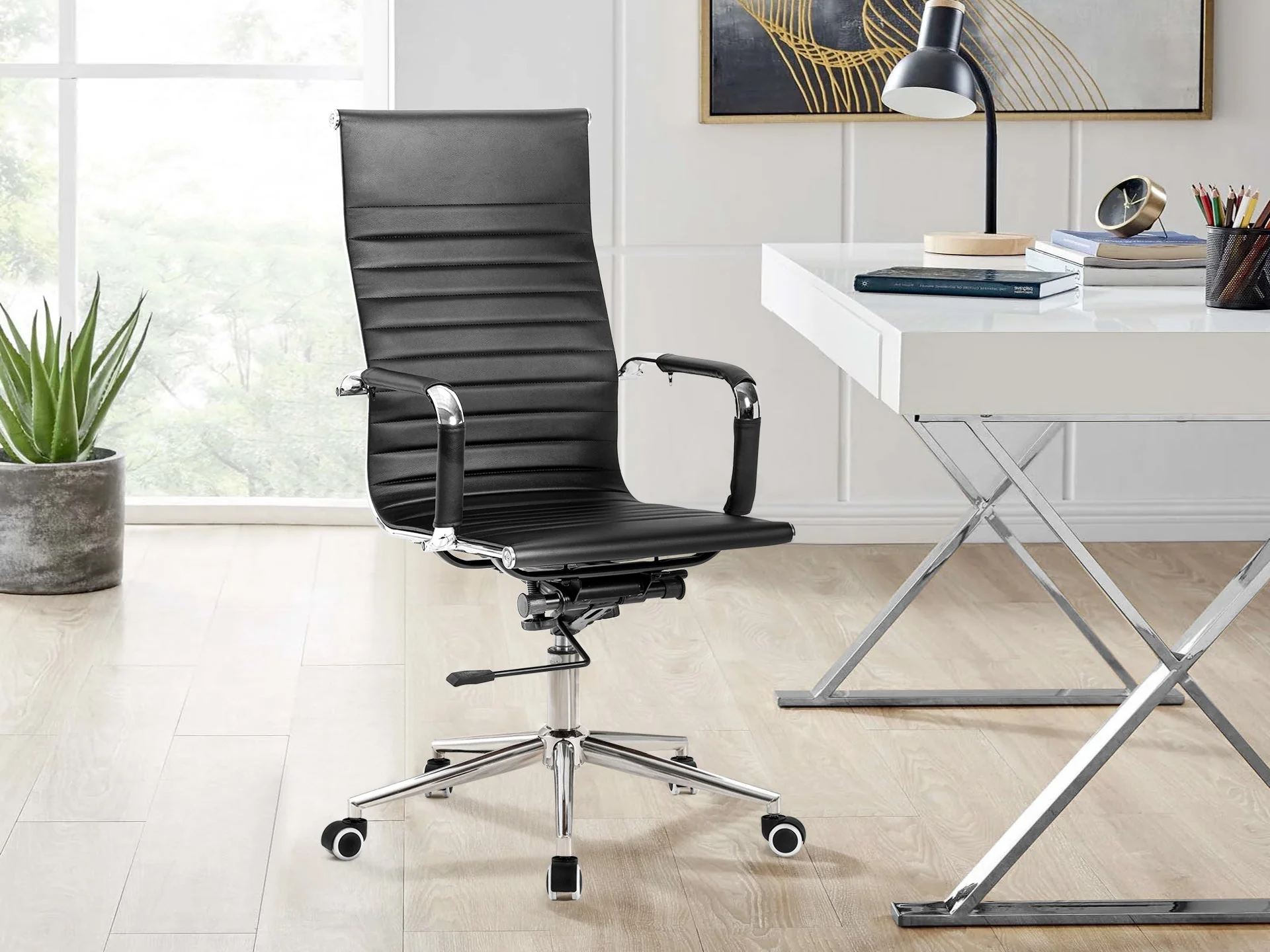 Helle Office Chair - Black - Image 2