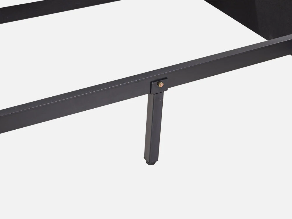 HLOLELA Queen Bed Frame with Storage - DARK GREY - Image 10