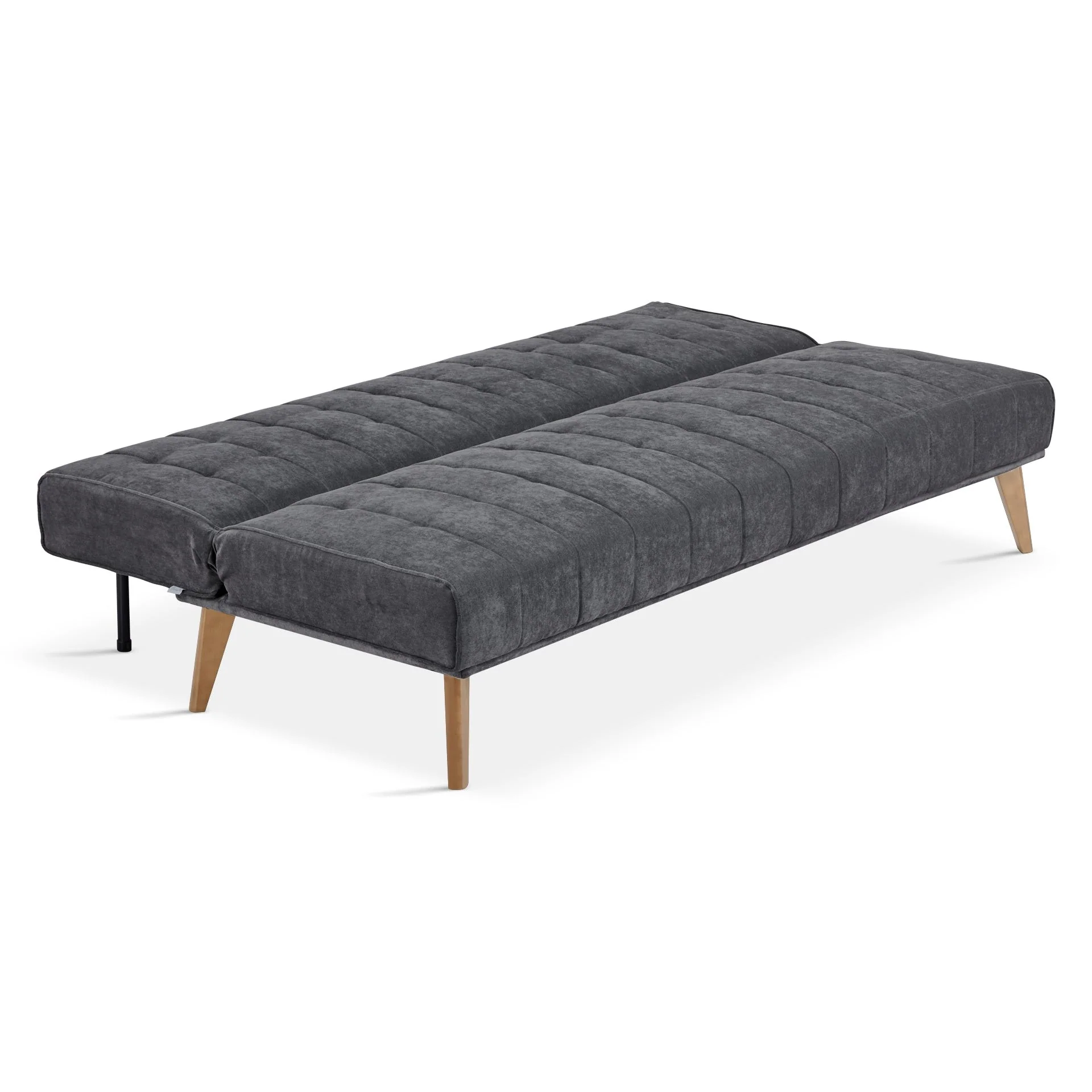 Homer 3 Seater Sofa Bed - Dark Grey - Image 9
