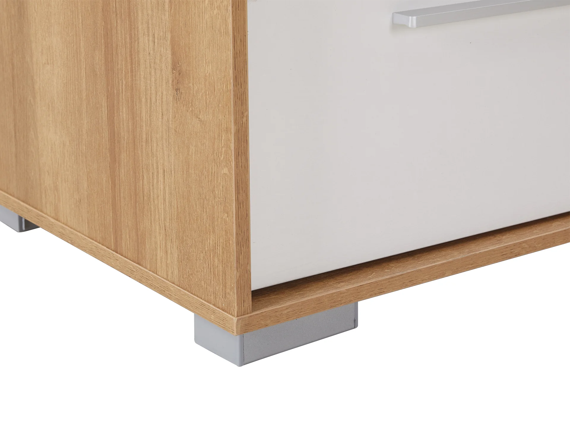 KAWEKA Wooden Bedside Table - Oak - Image 4