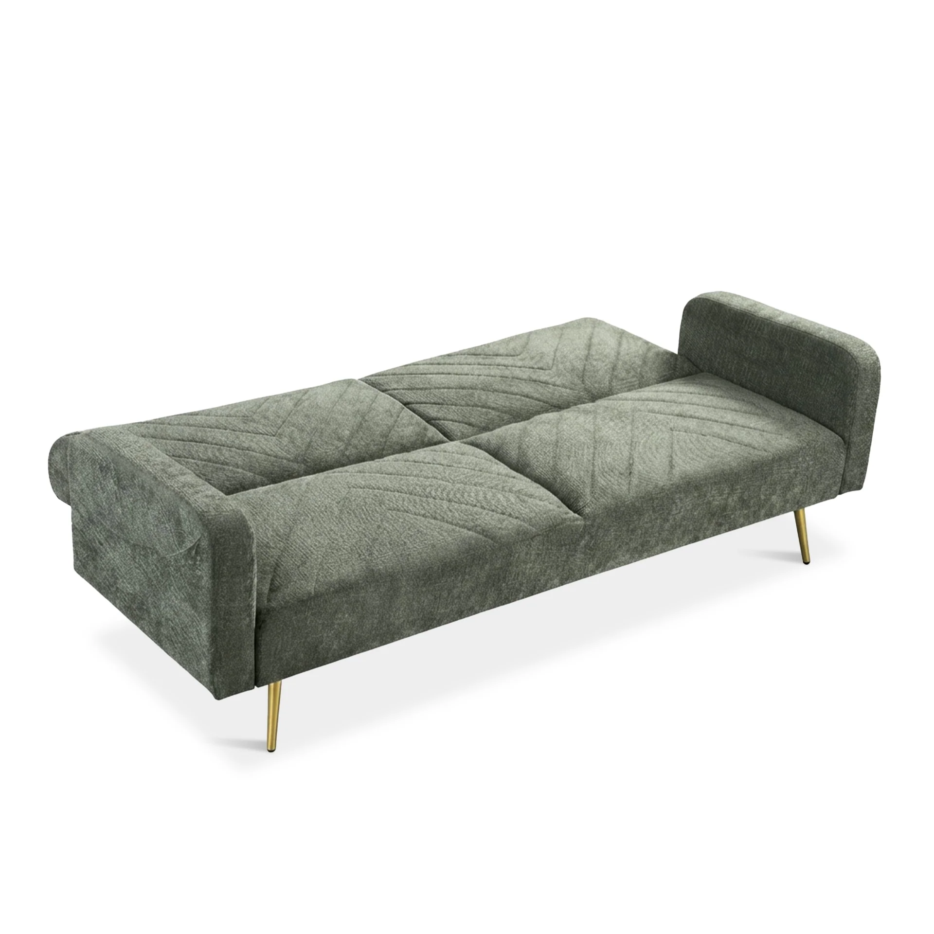 Kiwi 3 Seater Sofa Bed - Green - Image 13