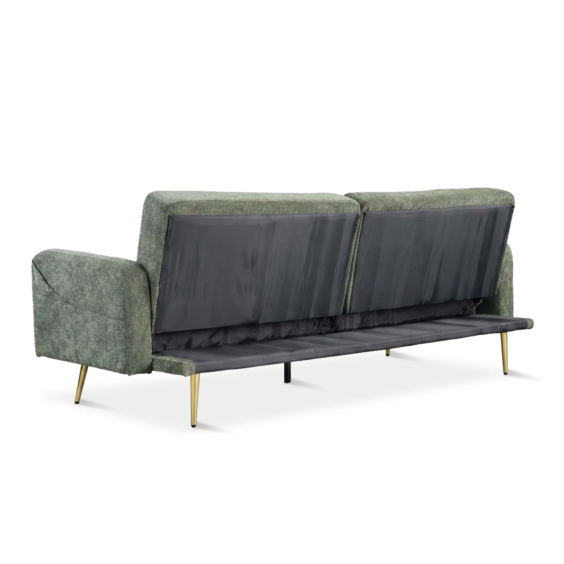 Kiwi 3 Seater Sofa Bed - Green - Image 14