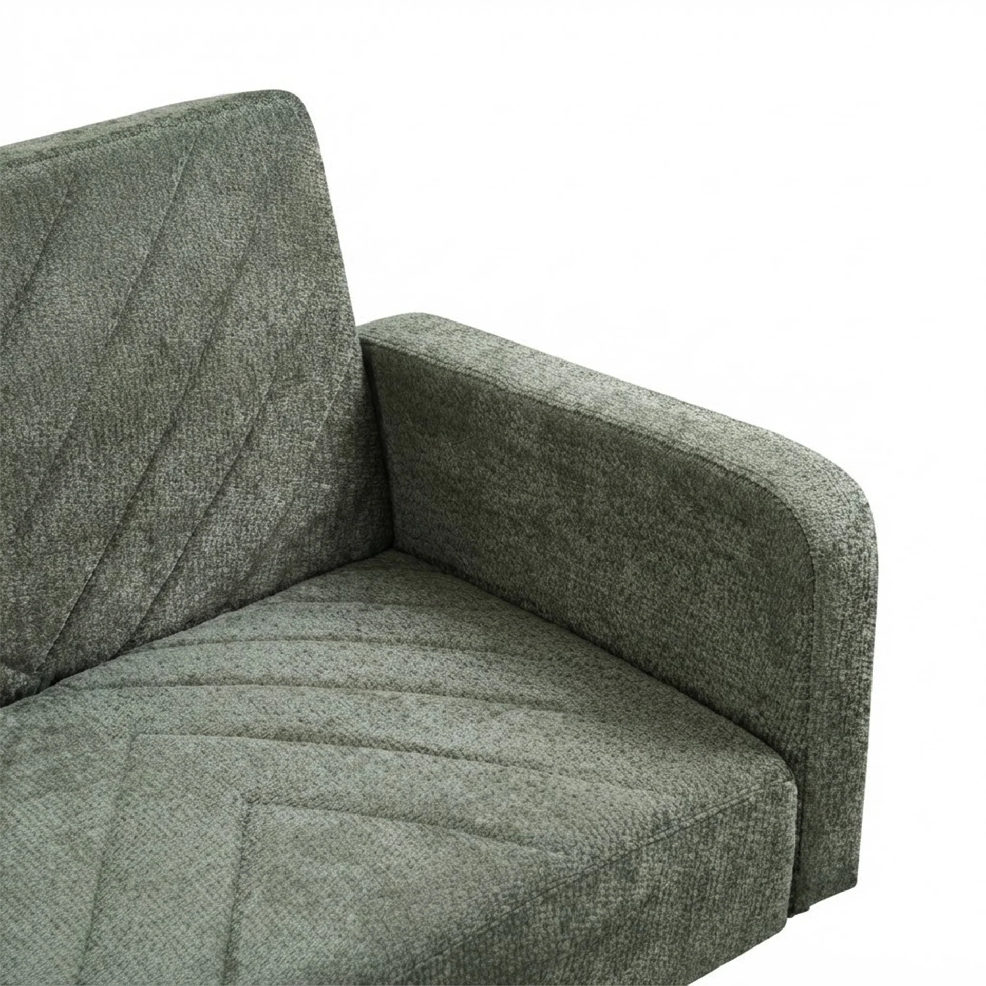 Kiwi 3 Seater Sofa Bed - Green - Image 15