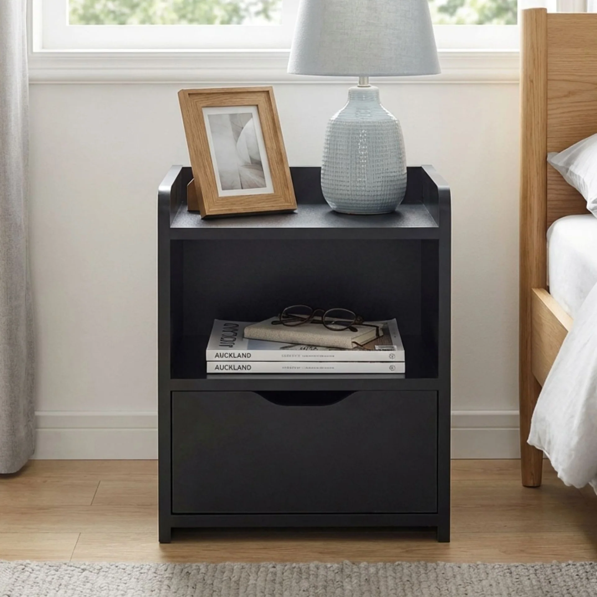 Knox Bedside Table - Espresso - Image 3