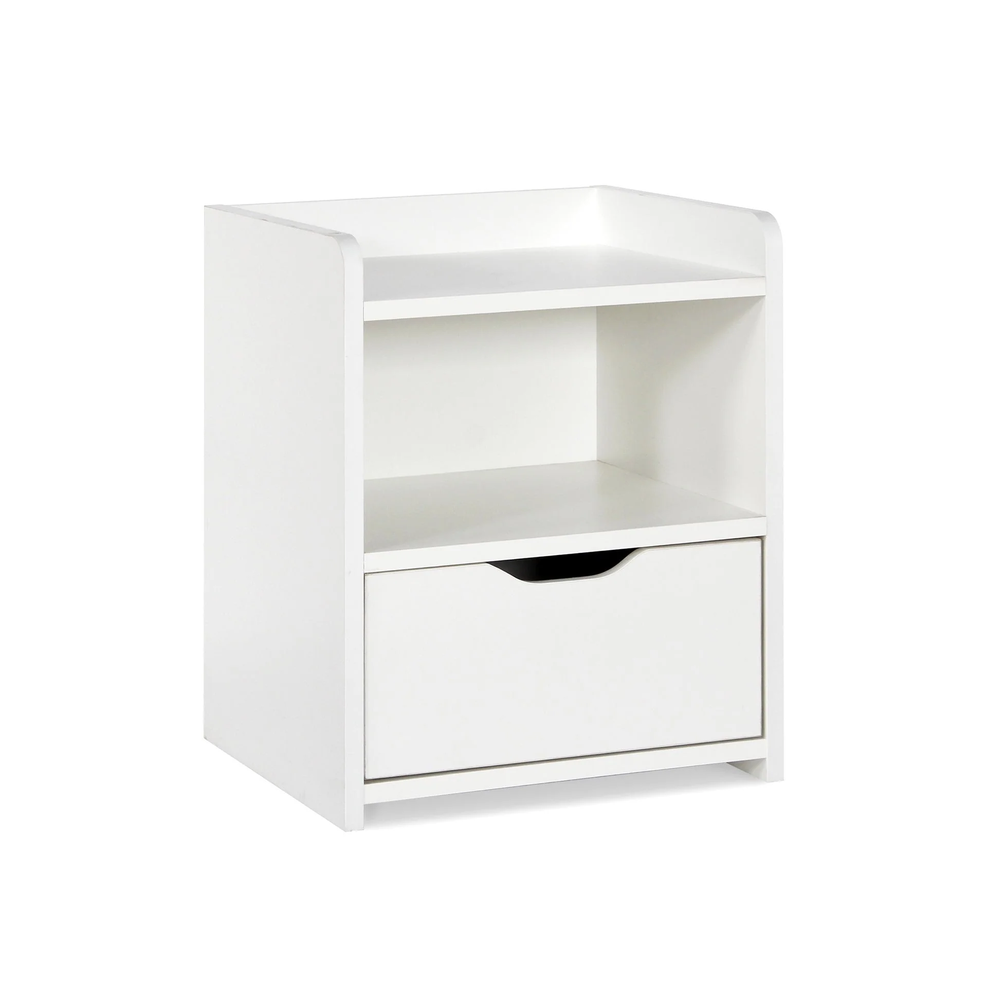 Knox Bedside Table - White - Image 7