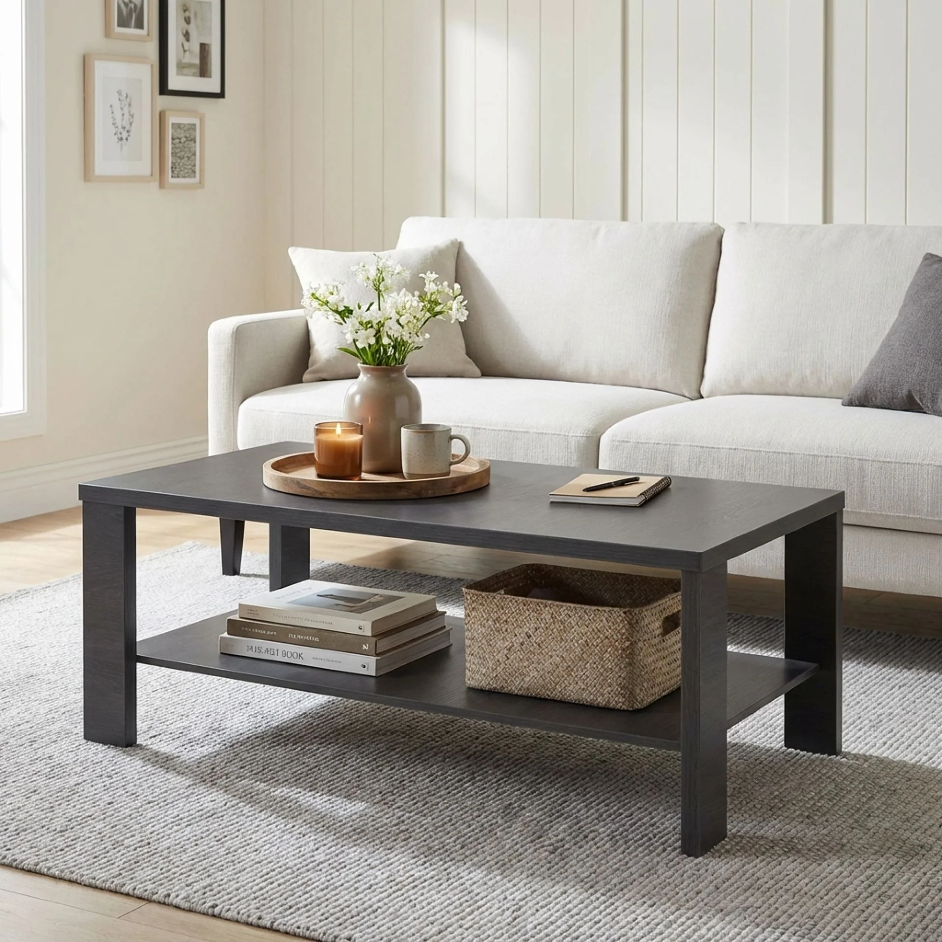 Koda Rectangle Coffee Table - Black