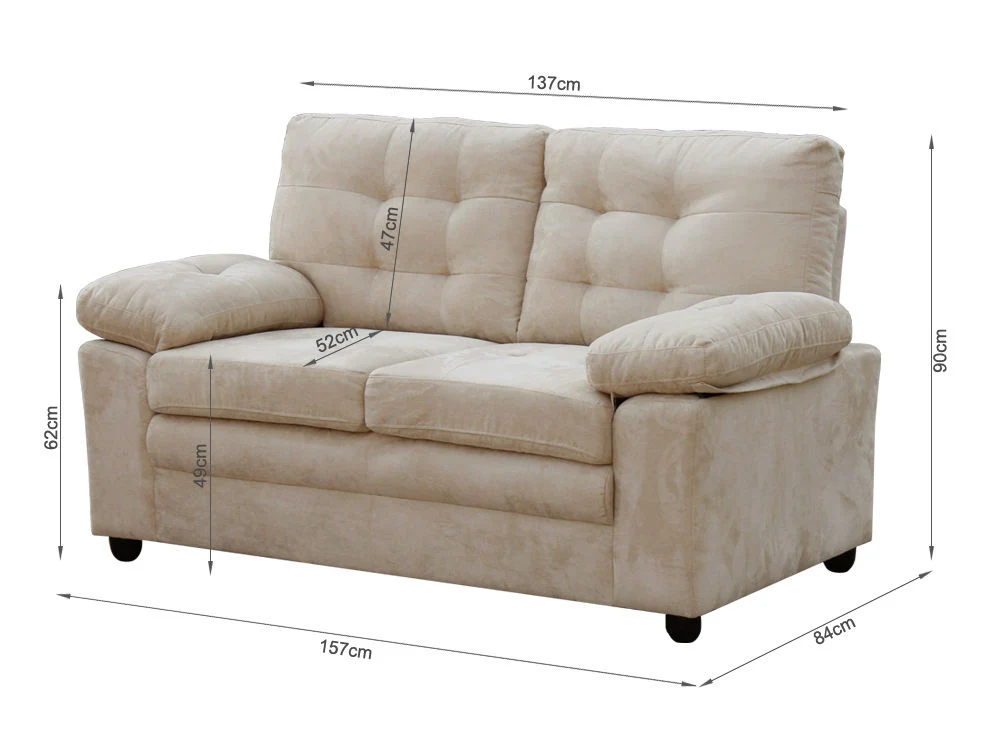LAWRENCE 2-Seater Sofa - Image 2
