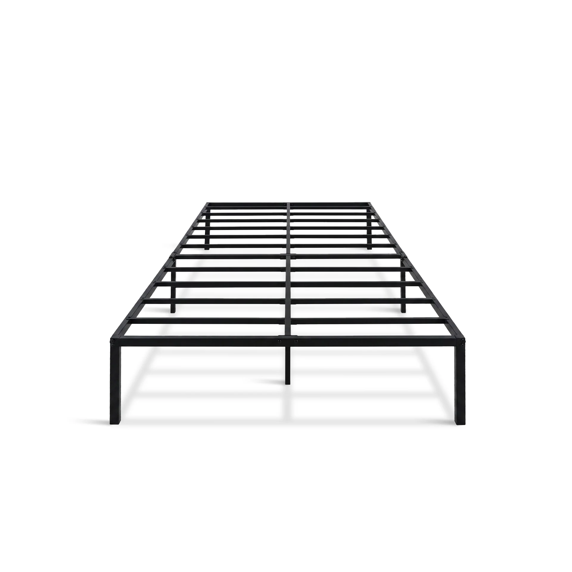 Lite King Single Metal Bed Frame - Black - Image 8