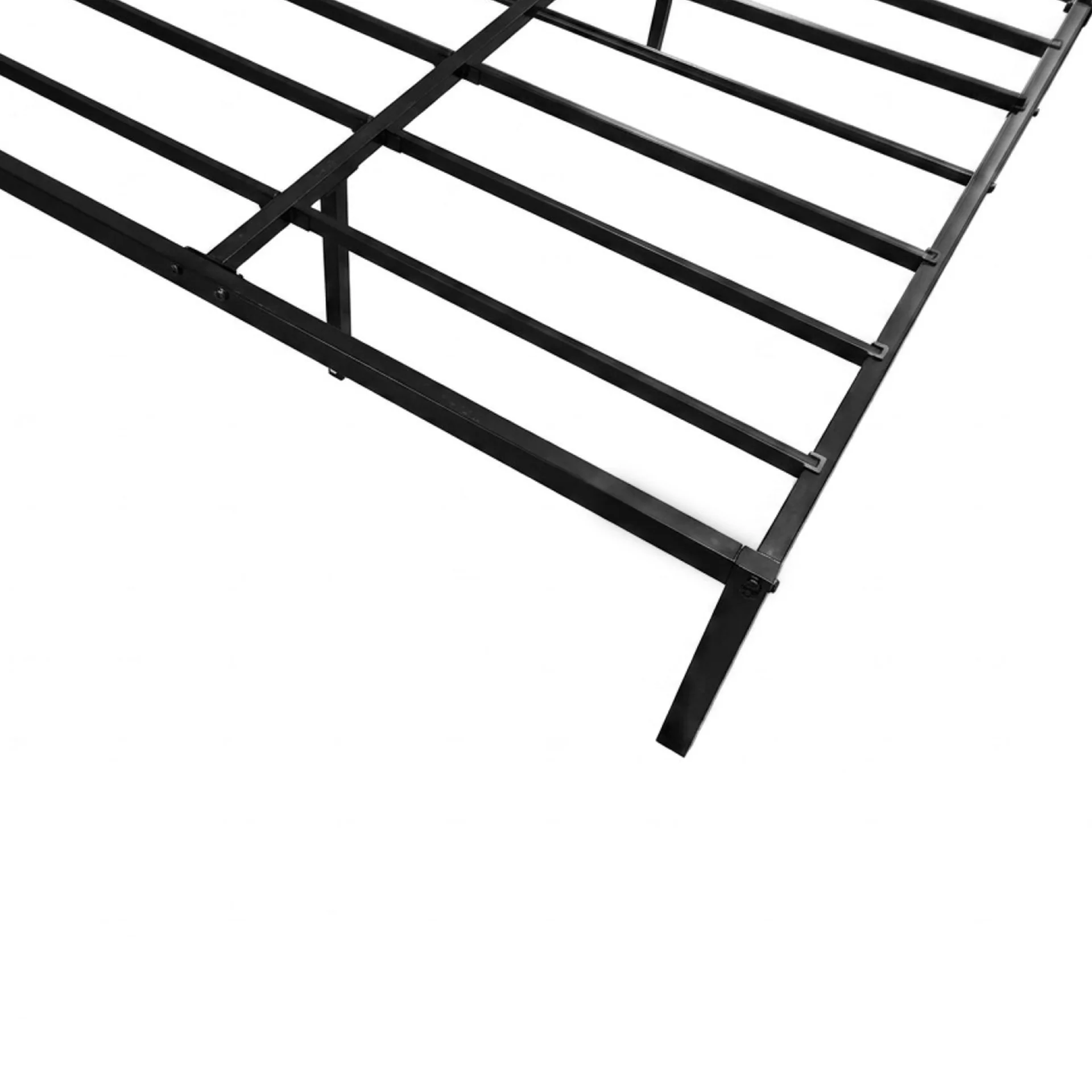 Lite Queen Metal Bed Frame - Black - Image 11