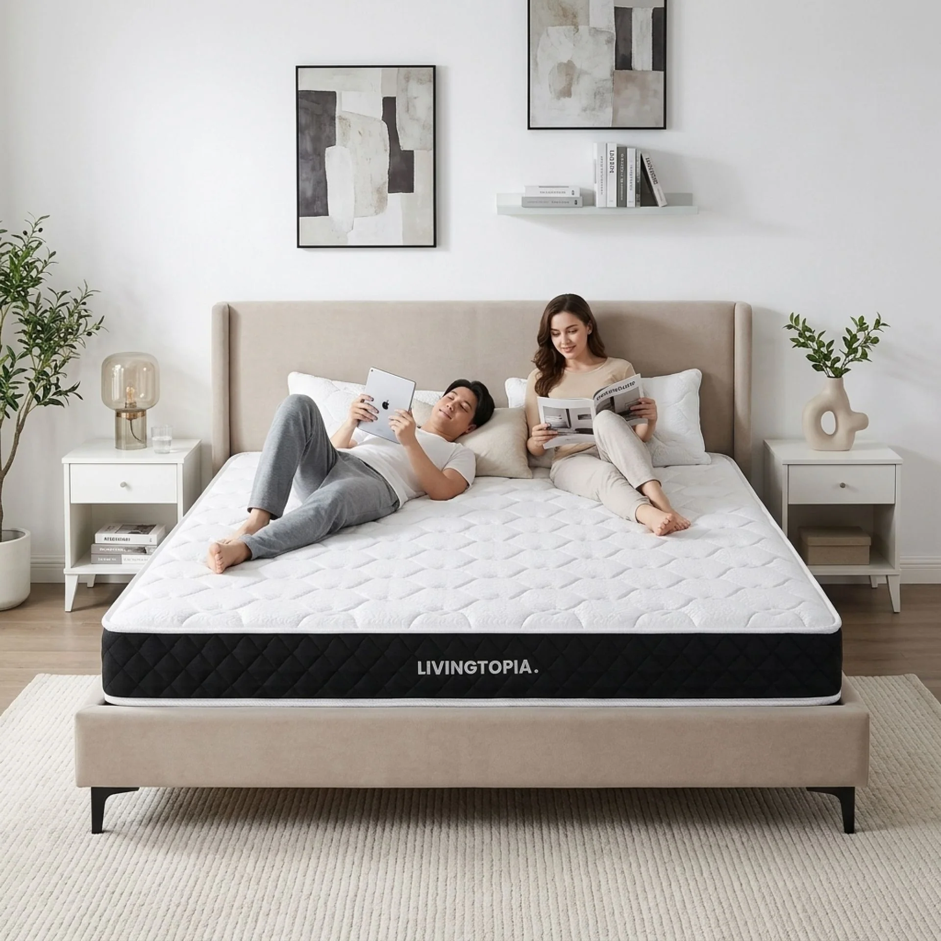 Bamboo Classic Pocket Spring Mattress - King - Image 2