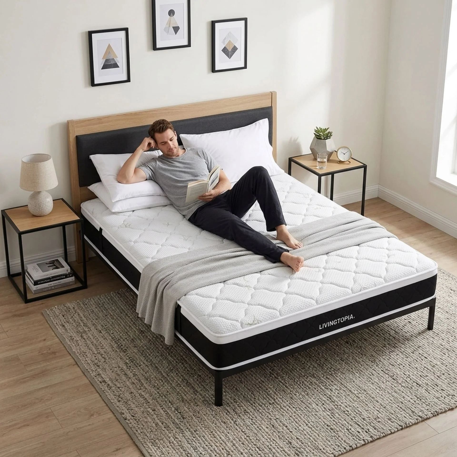 Bamboo Plus 3 Zone Pocket Spring Mattress - King - Image 16