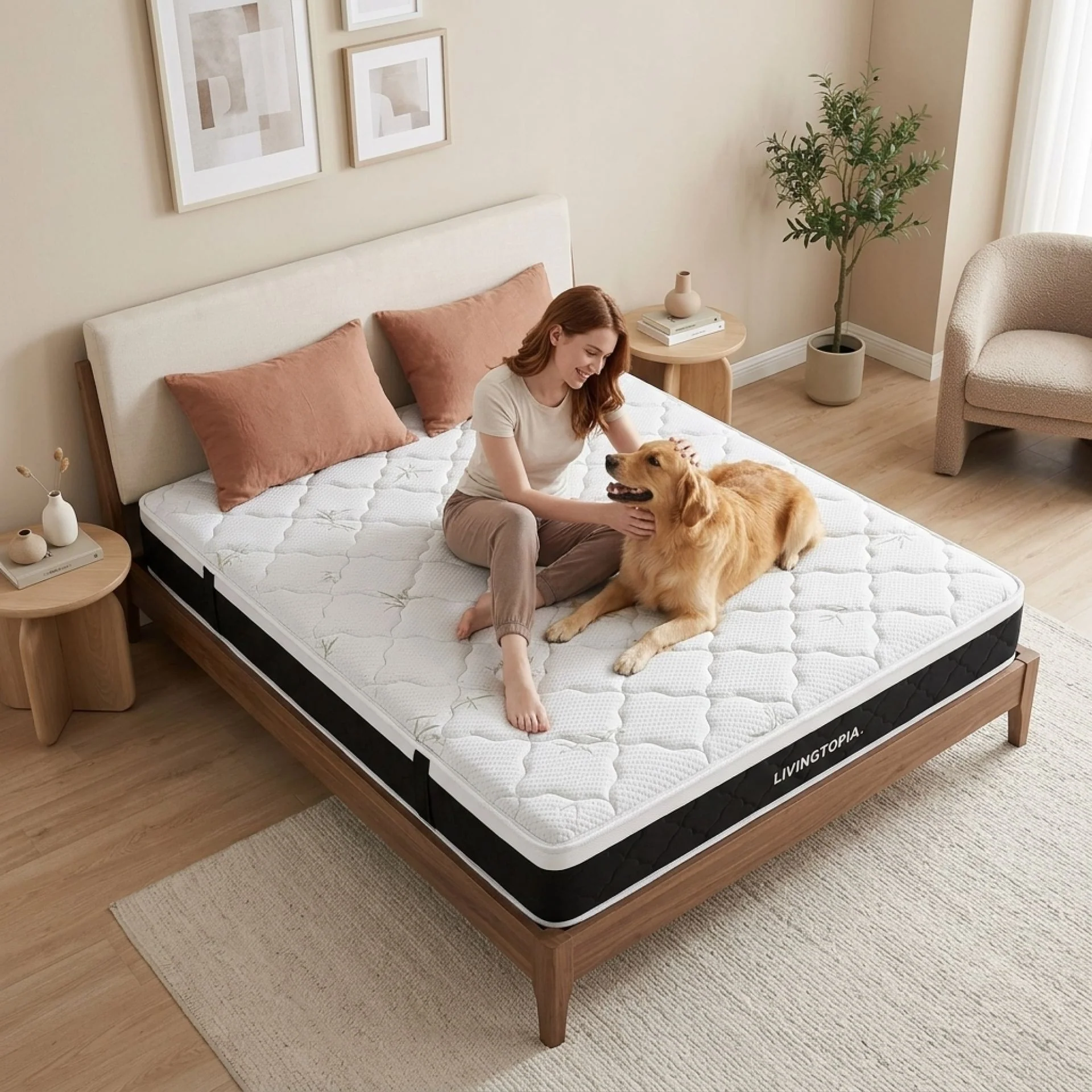 Bamboo Plus 3 Zone Pocket Spring Mattress - Queen - Image 17