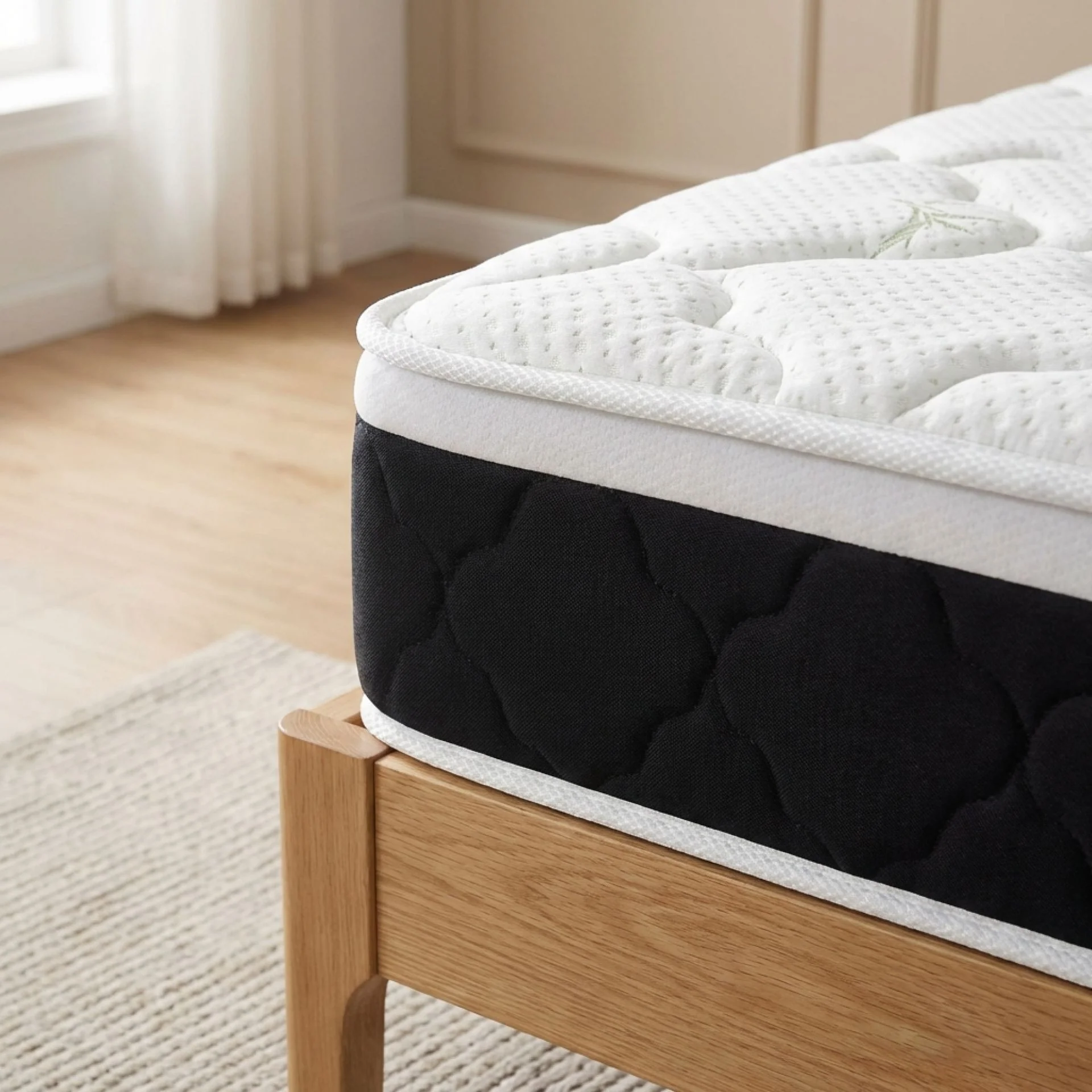 Bamboo Plus 3 Zone Pocket Spring Mattress - Super King - Image 5