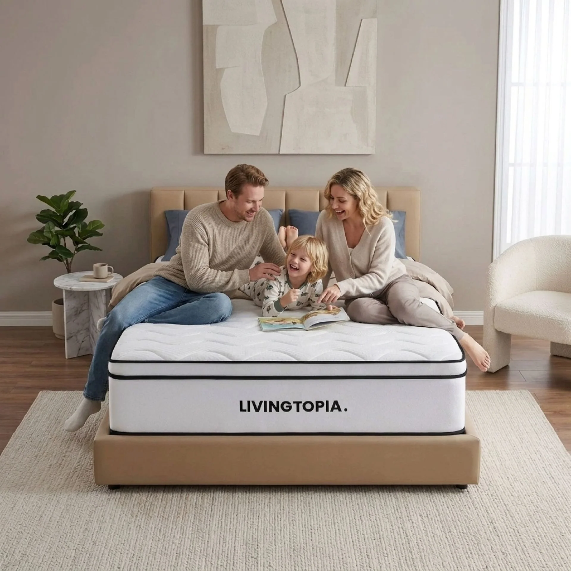 Bamboo Prime 7 Zone Pocket Spring Mattress - Double - Image 2