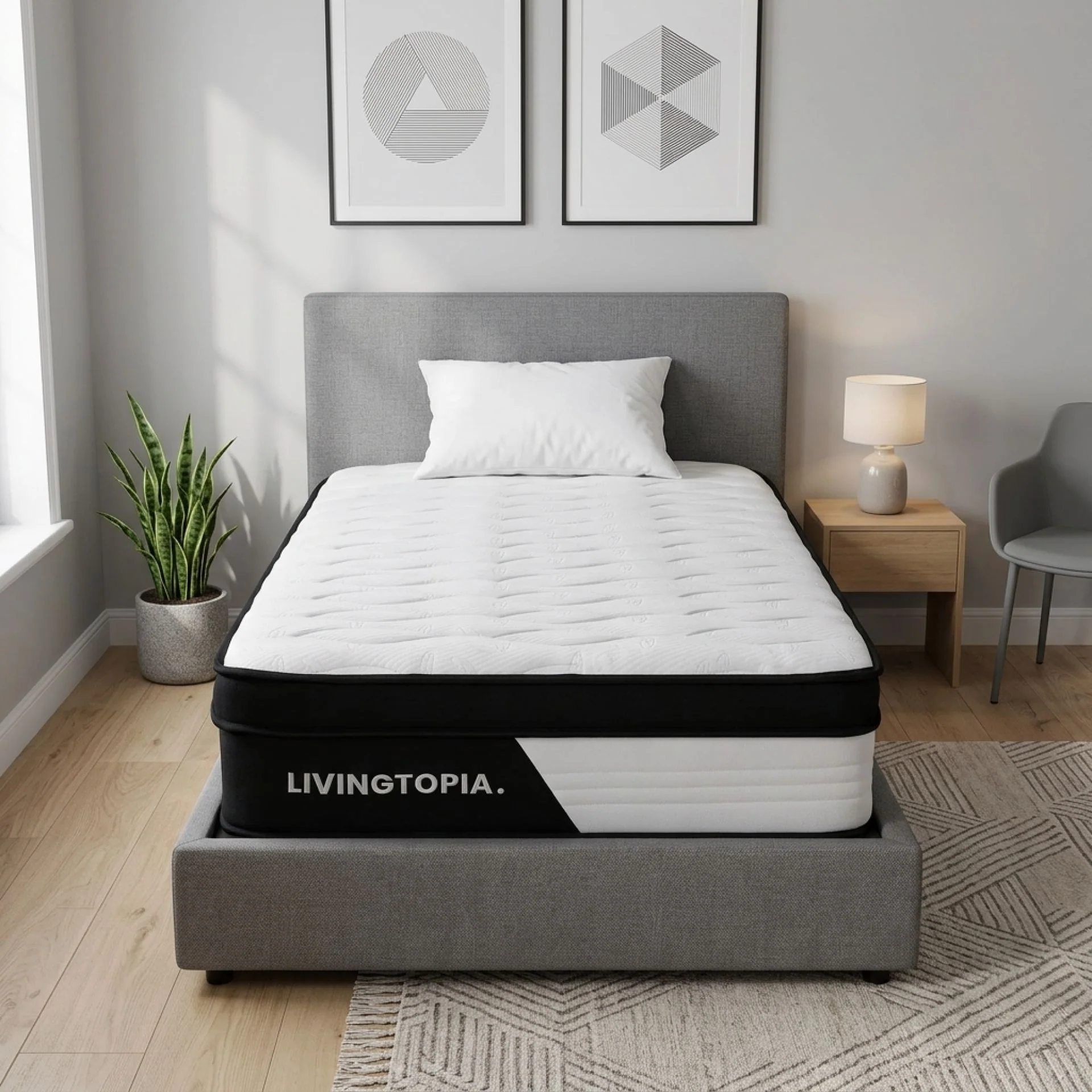 Bamboo Pro 5 Zone Pocket Spring Mattress - King Single