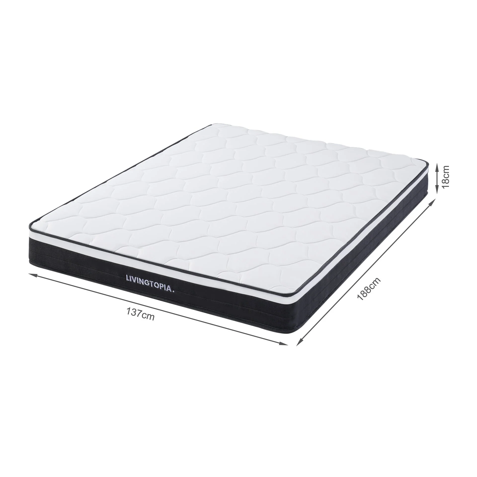 Comfort Classic Pocket Spring Mattress - Double - Image 12