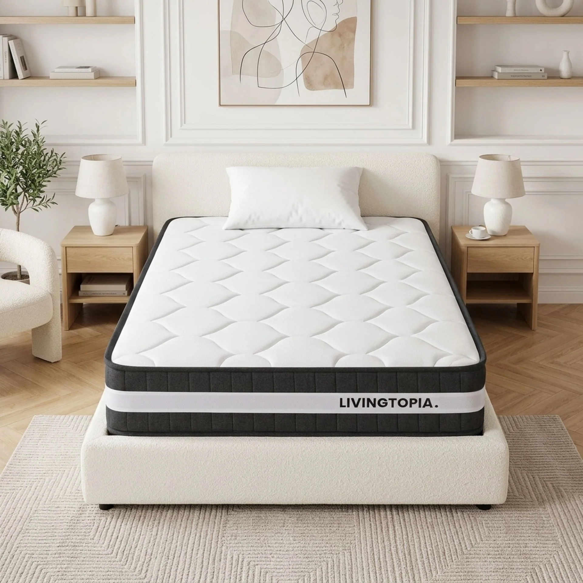 Comfort Plus Pocket Spring Mattress - King Single