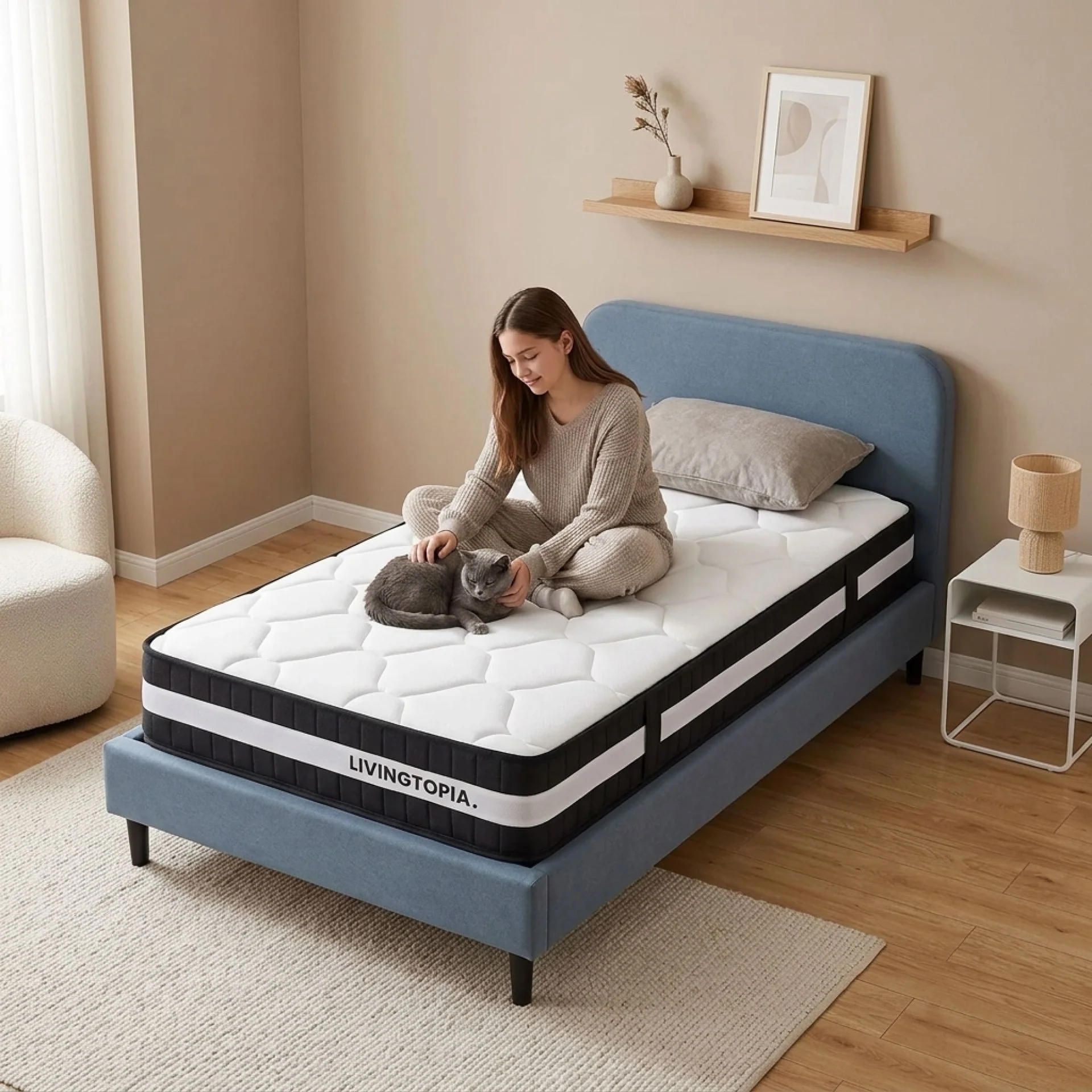 Comfort Plus Pocket Spring Mattress - Single - Image 15