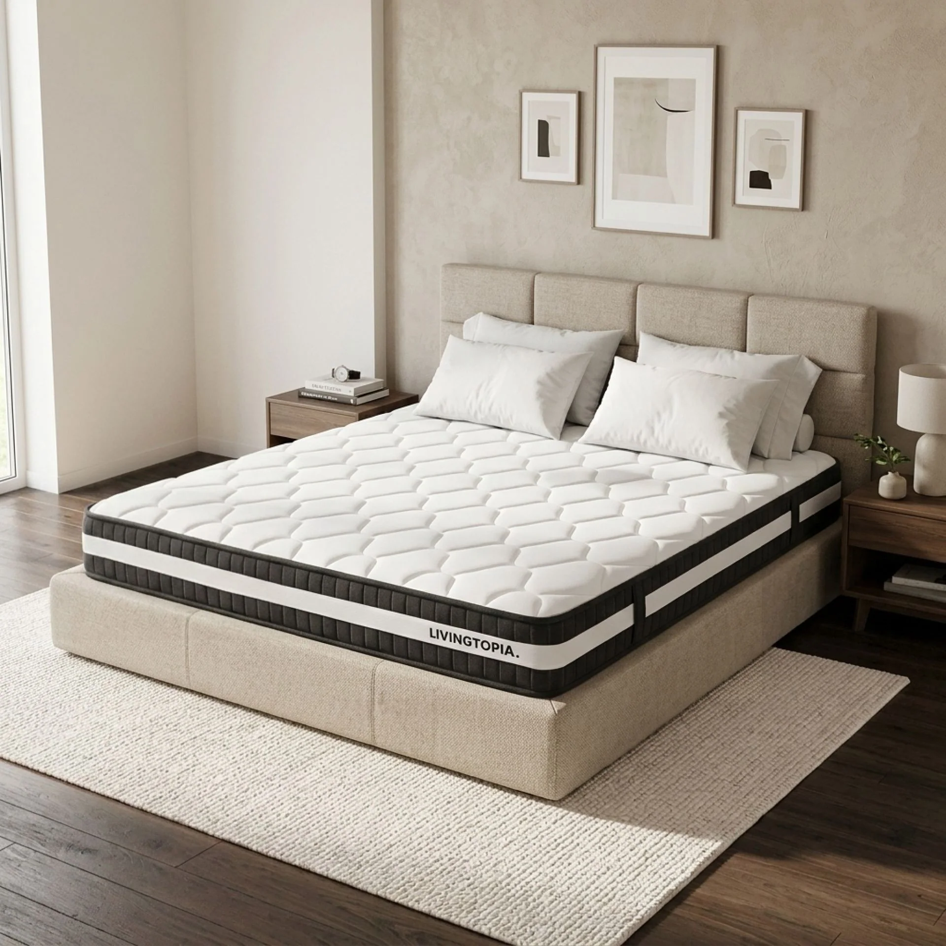 Comfort Plus Pocket Spring Mattress - Super King - Image 12