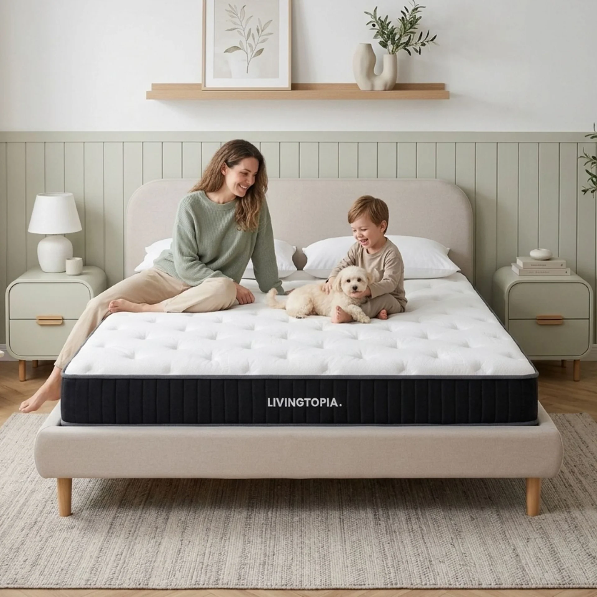 LivingTopia FirmNest Classic King Mattress - Image 2