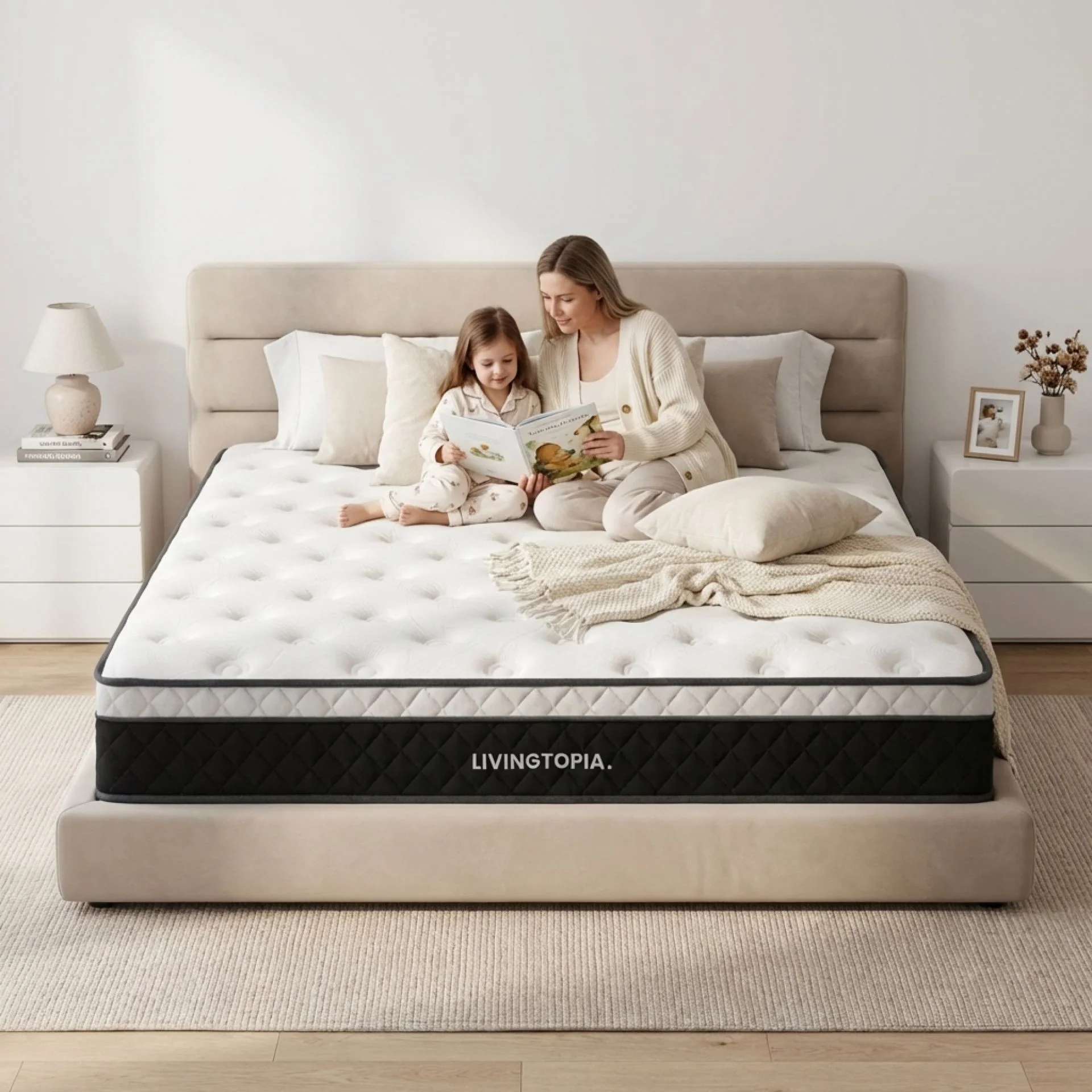 LivingTopia FirmNest Pro King Mattress - Image 2