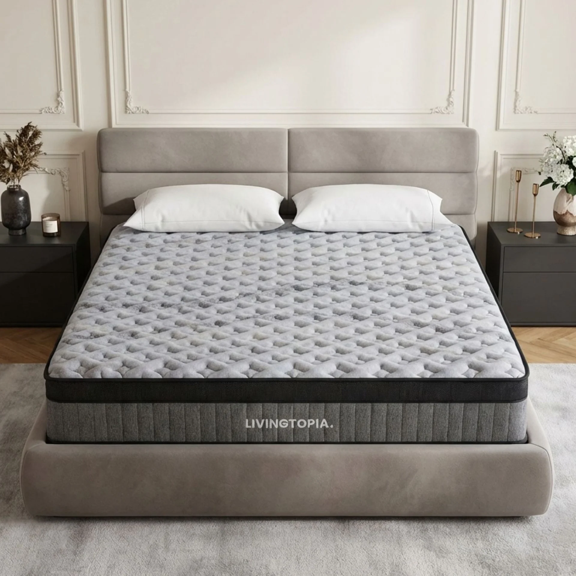 LivingTopia Hybrid Plus Queen Mattress