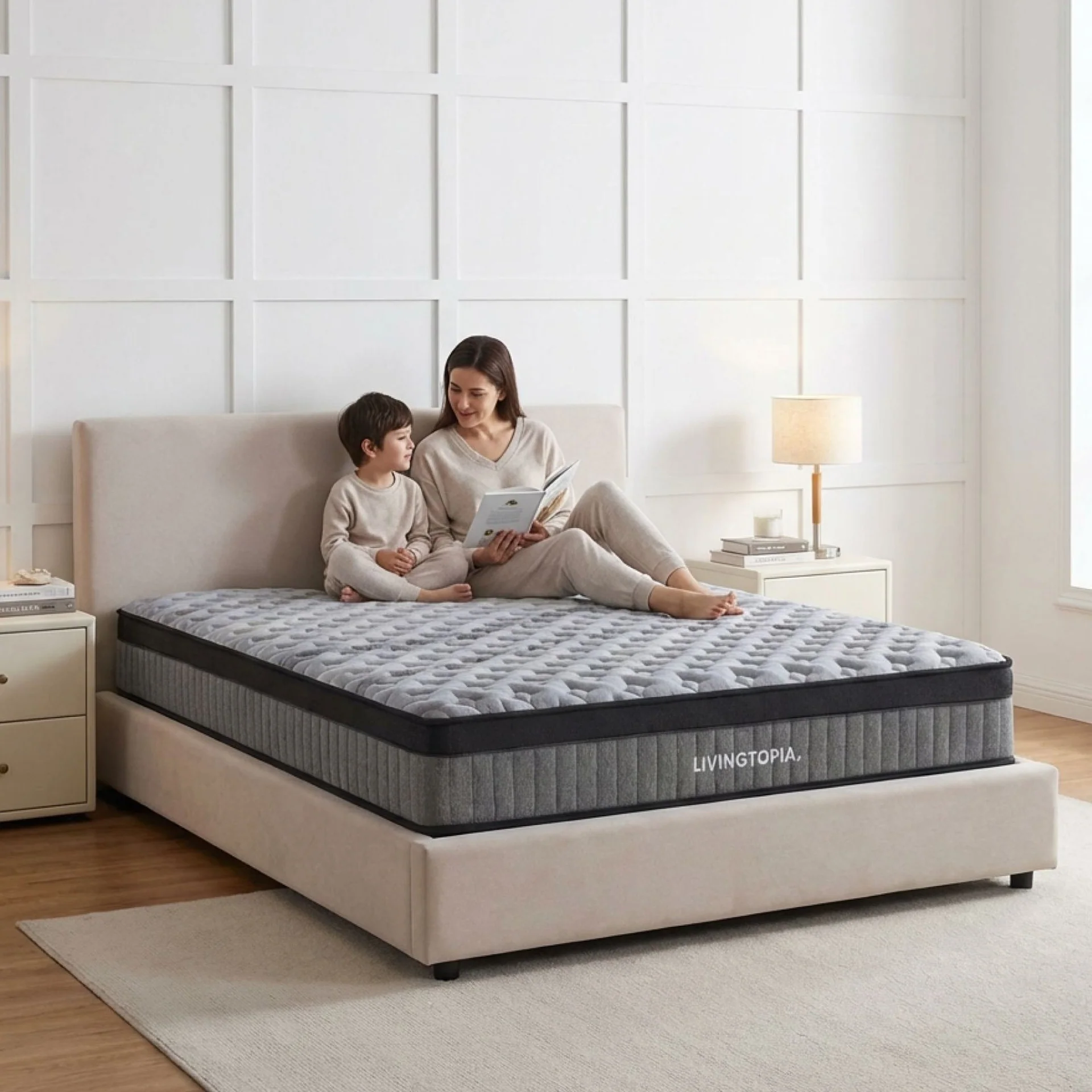 LivingTopia Hybrid Plus Queen Mattress - Image 15