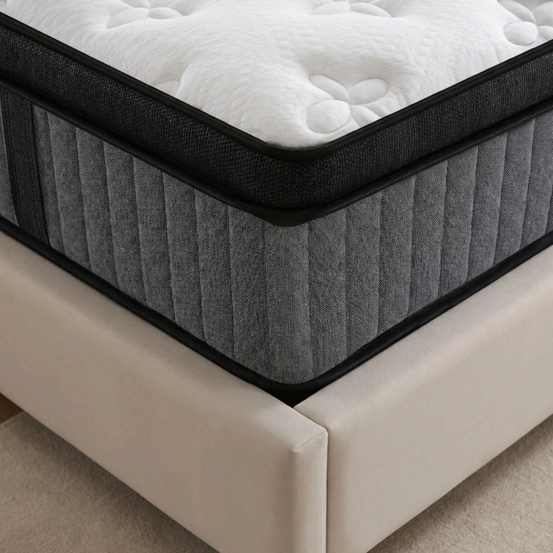 LivingTopia Hybrid Prime Single Mattress - Image 5