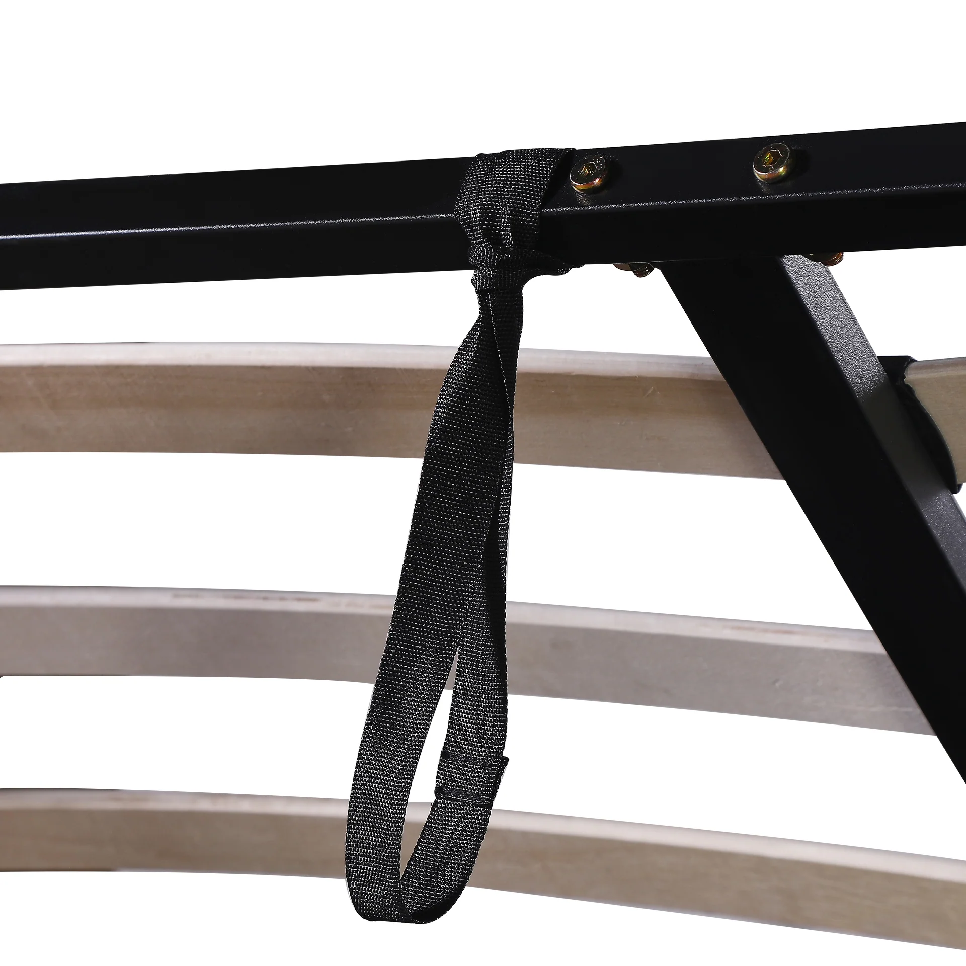 Purova PU Queen Gas Lift Bed Frame – Black - Image 13