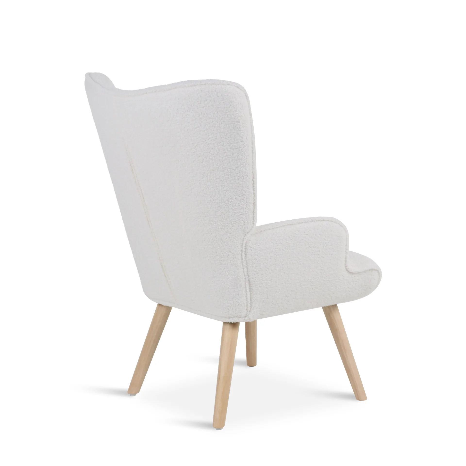 Airi Boucle Armchair - White - Image 10