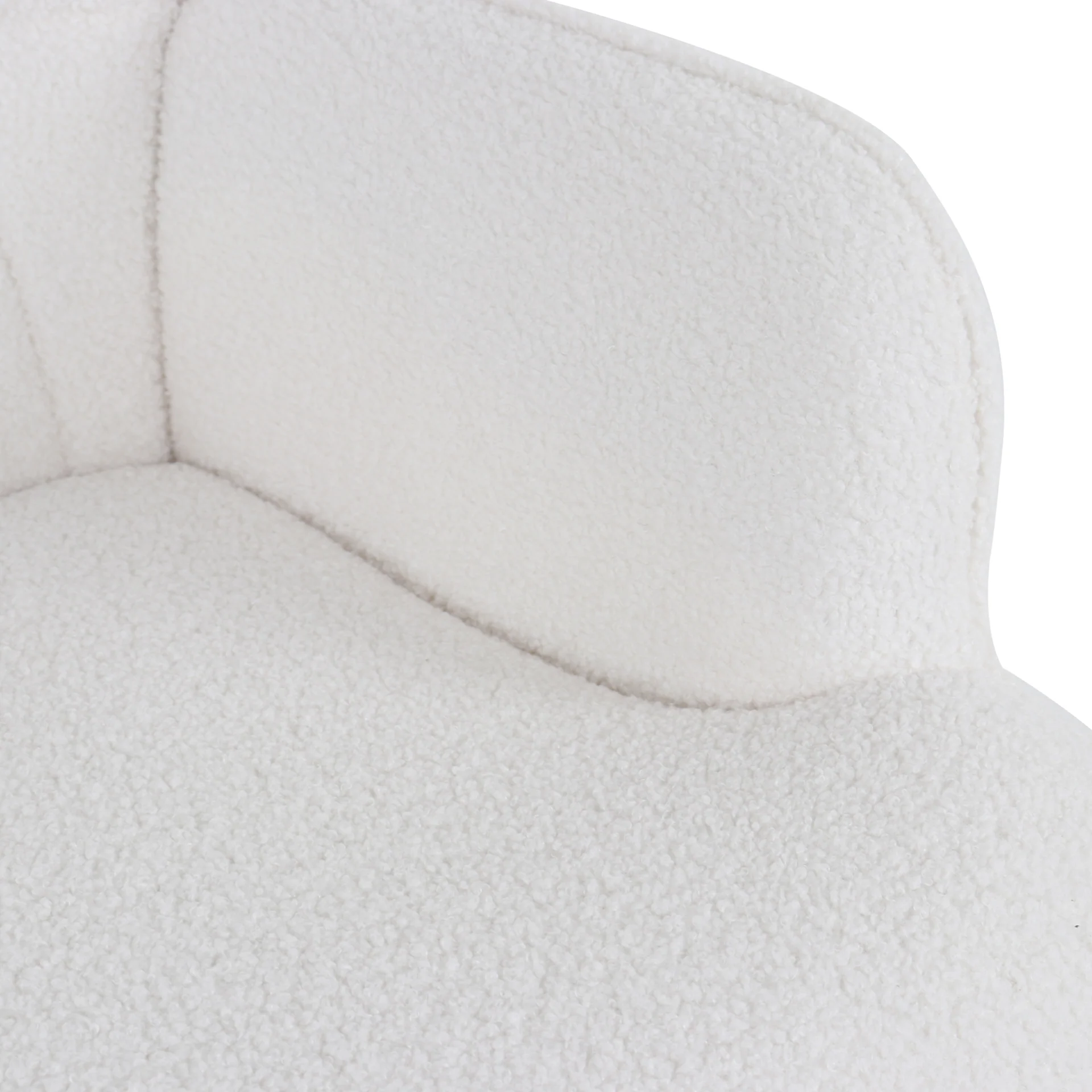 Airi Boucle Armchair - White - Image 12