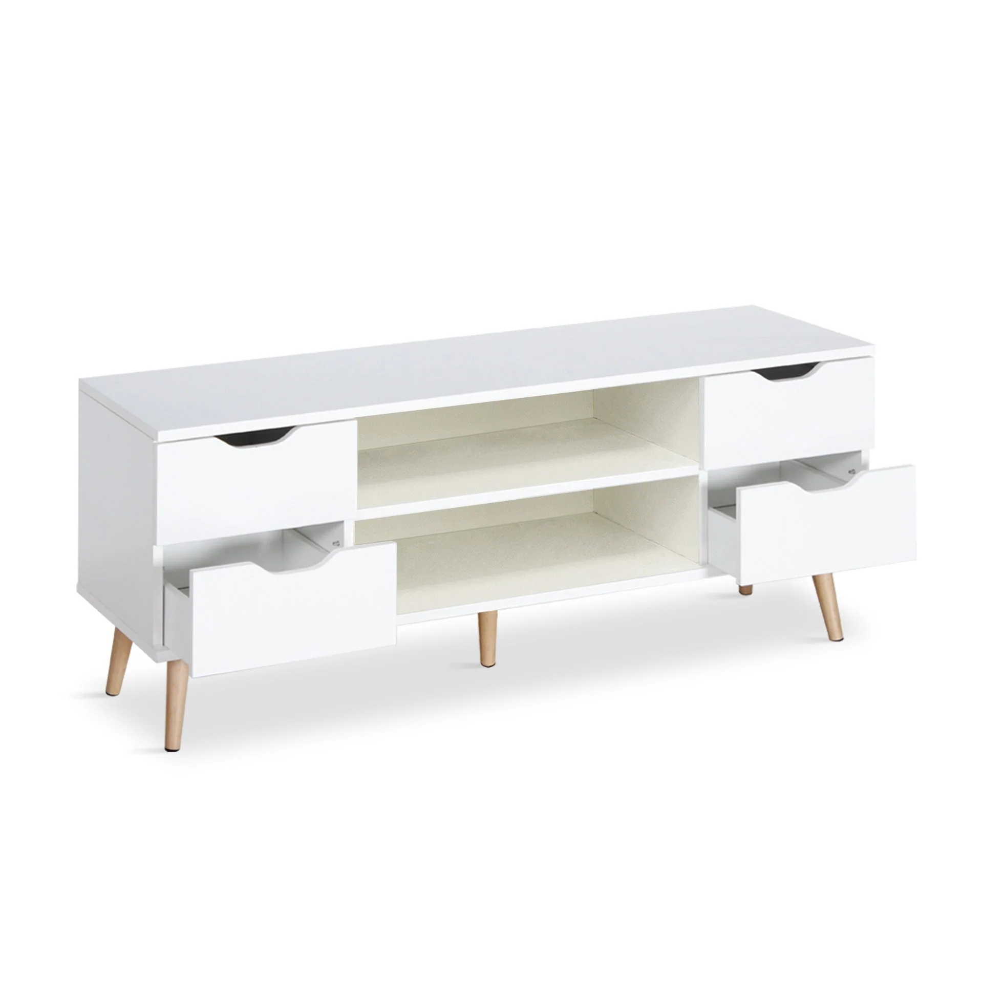 Lucille 1.2M Entertainment Unit - White - Image 10