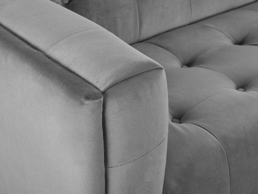 MANAROLA 3 Seater Sofa - GREY - Image 8