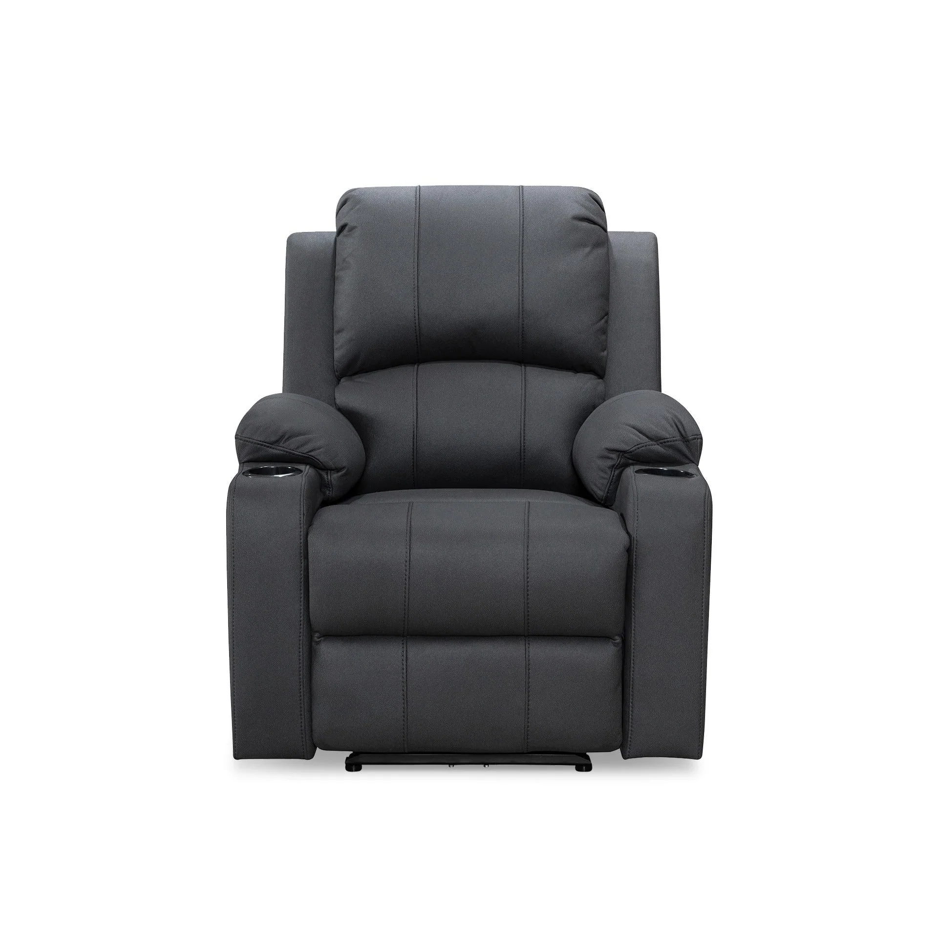 Marton Electric Recliner Chair - Black - Image 10