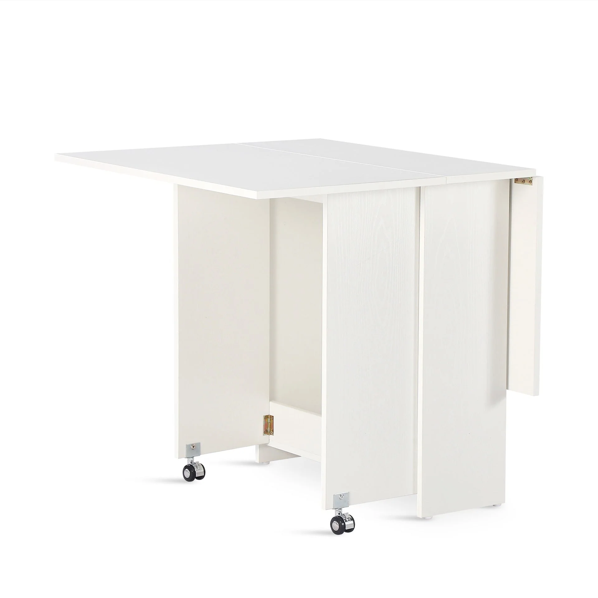 Maverick Foldable Dining Table - White - Image 7