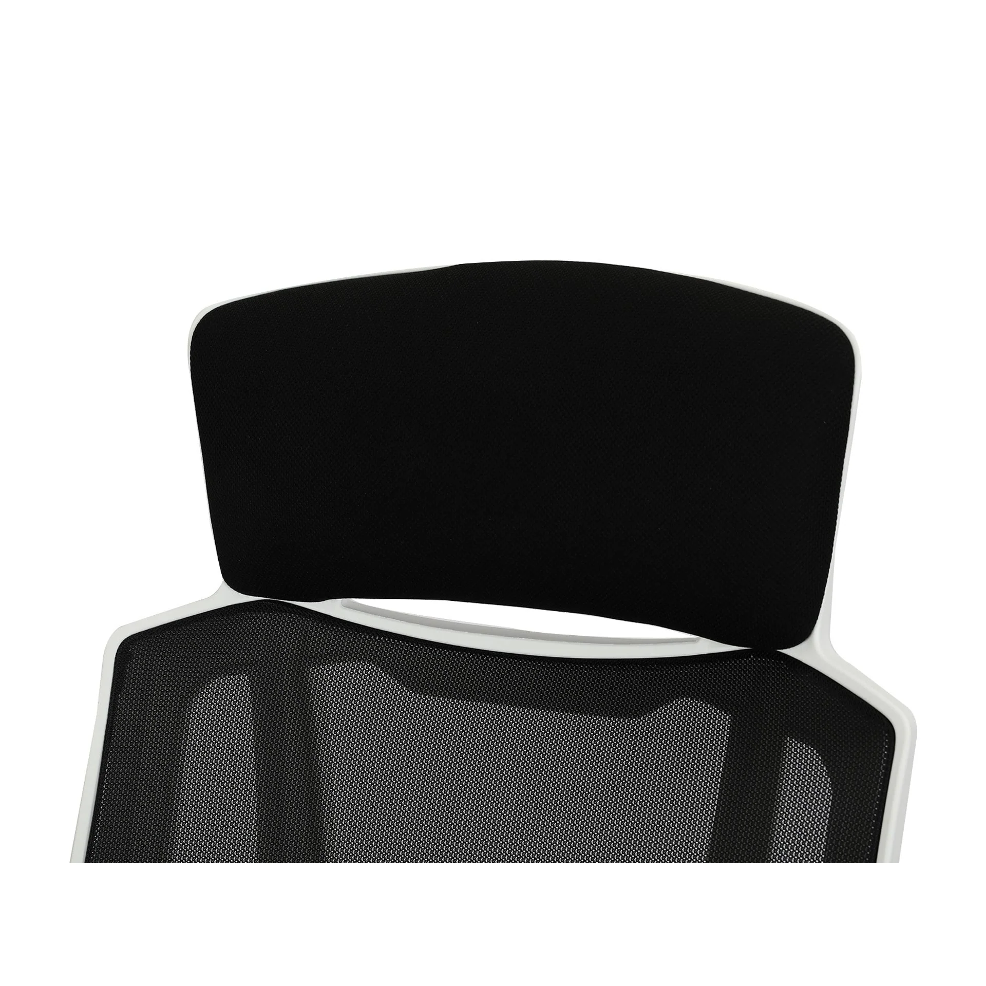 Melissa Office Chair with Footrest - Black + White - Image 9