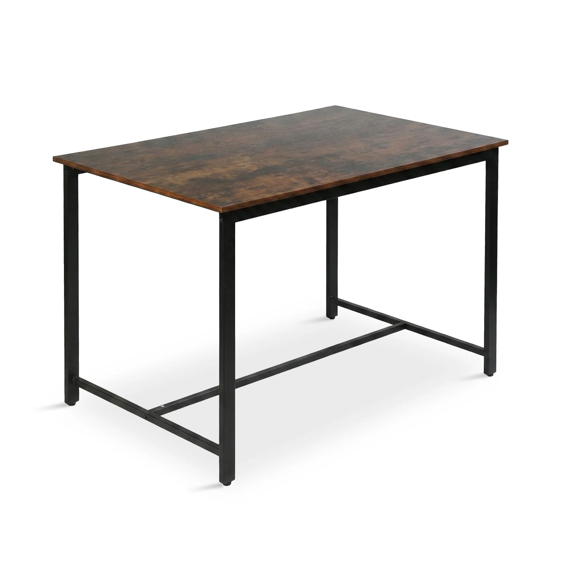 Merren 3 Piece Dining Set - Rustic Brown - Image 9