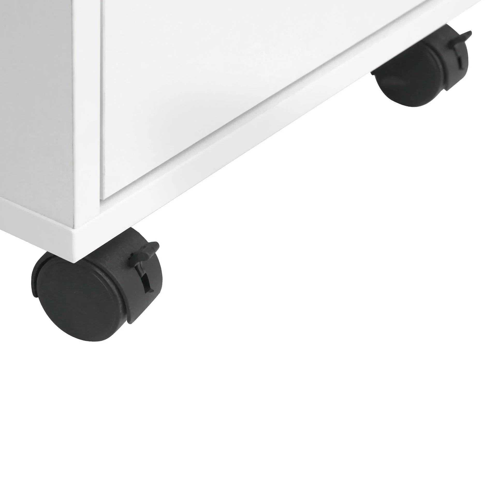 Miles 160cm Computer Desk With Drawers - White - Image 13