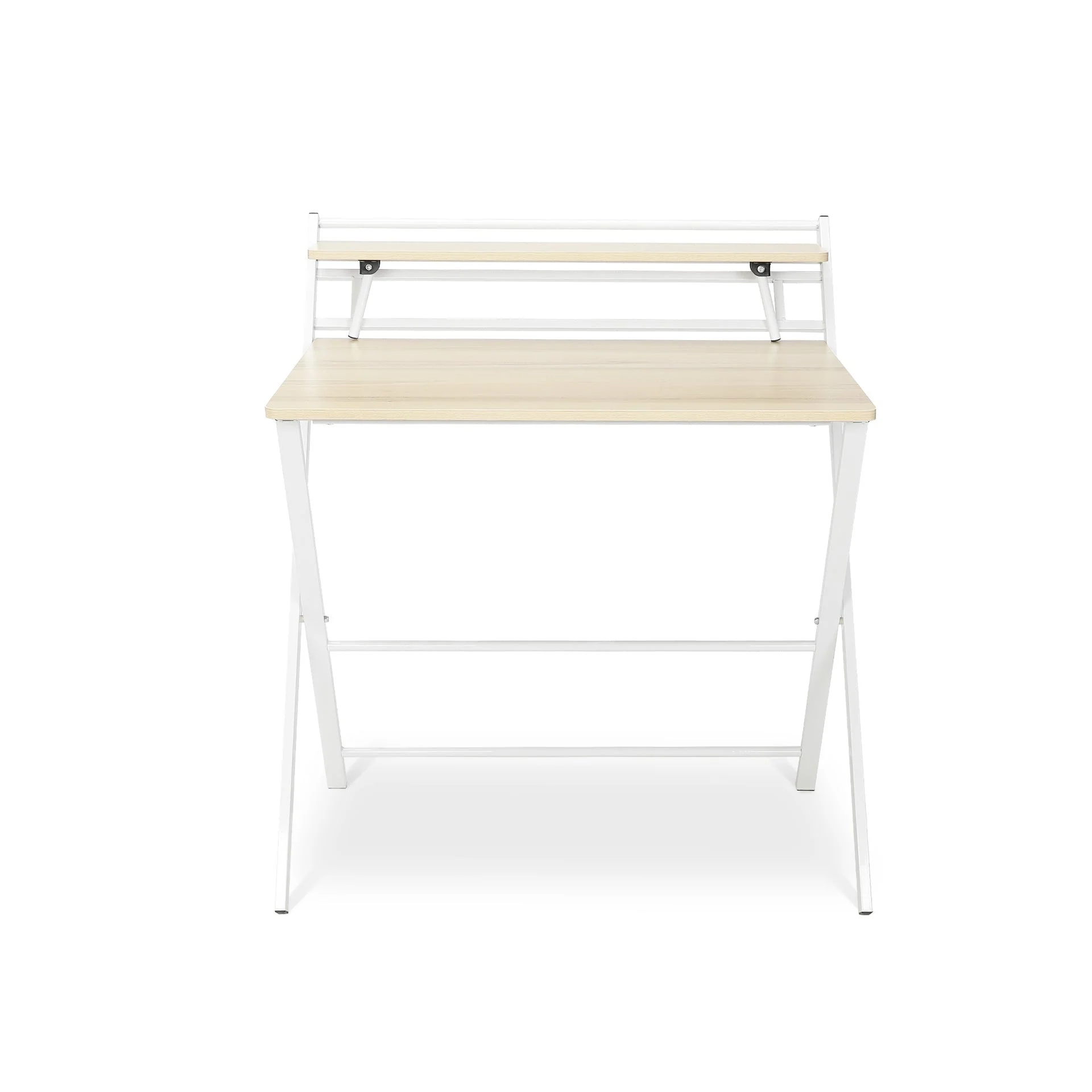 Milo 80cm Foldable Computer Desk - Oak - Image 6