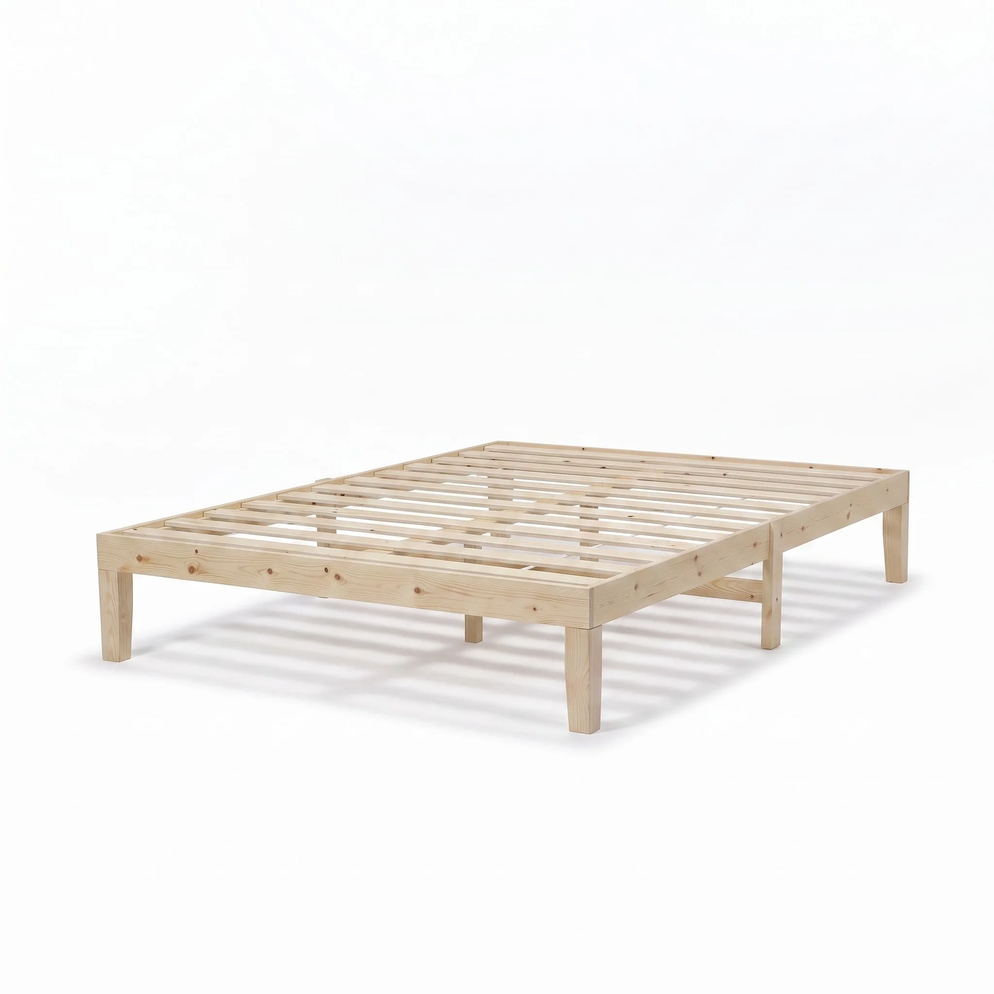 Miro Double Wooden Bed Frame - Natural - Image 7