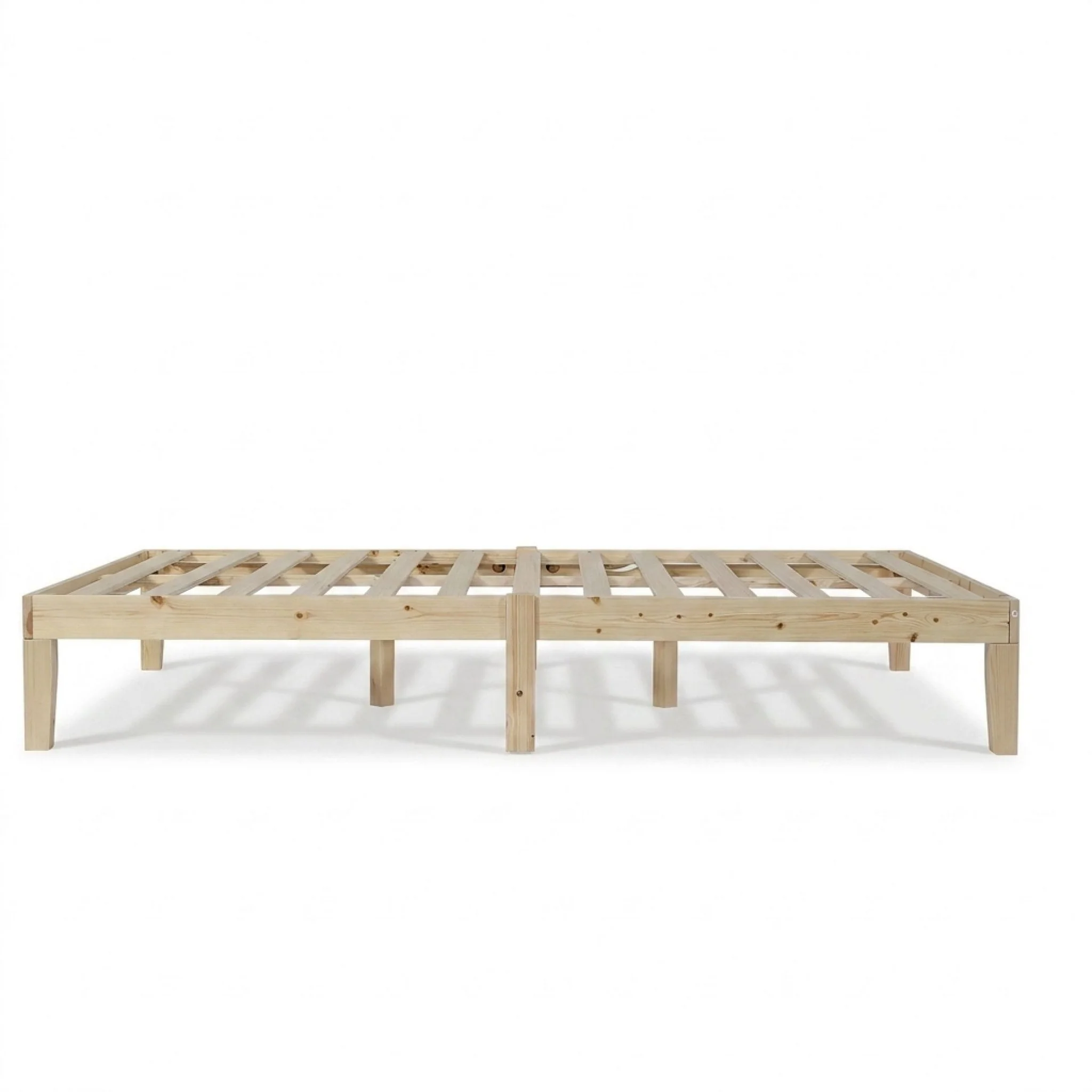 Miro Double Wooden Bed Frame - Natural - Image 9