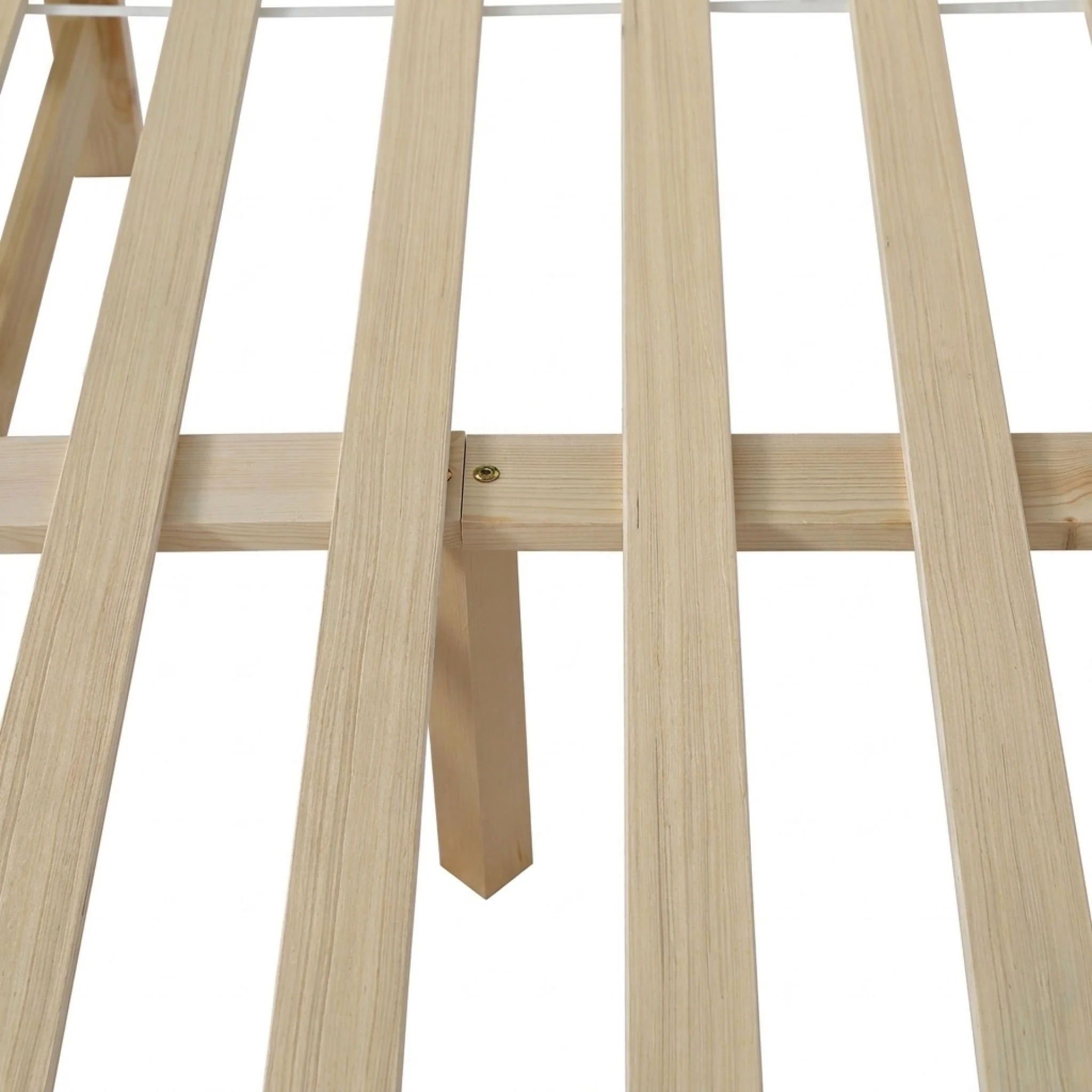 Miro Queen Wooden Bed Frame - Natural - Image 10