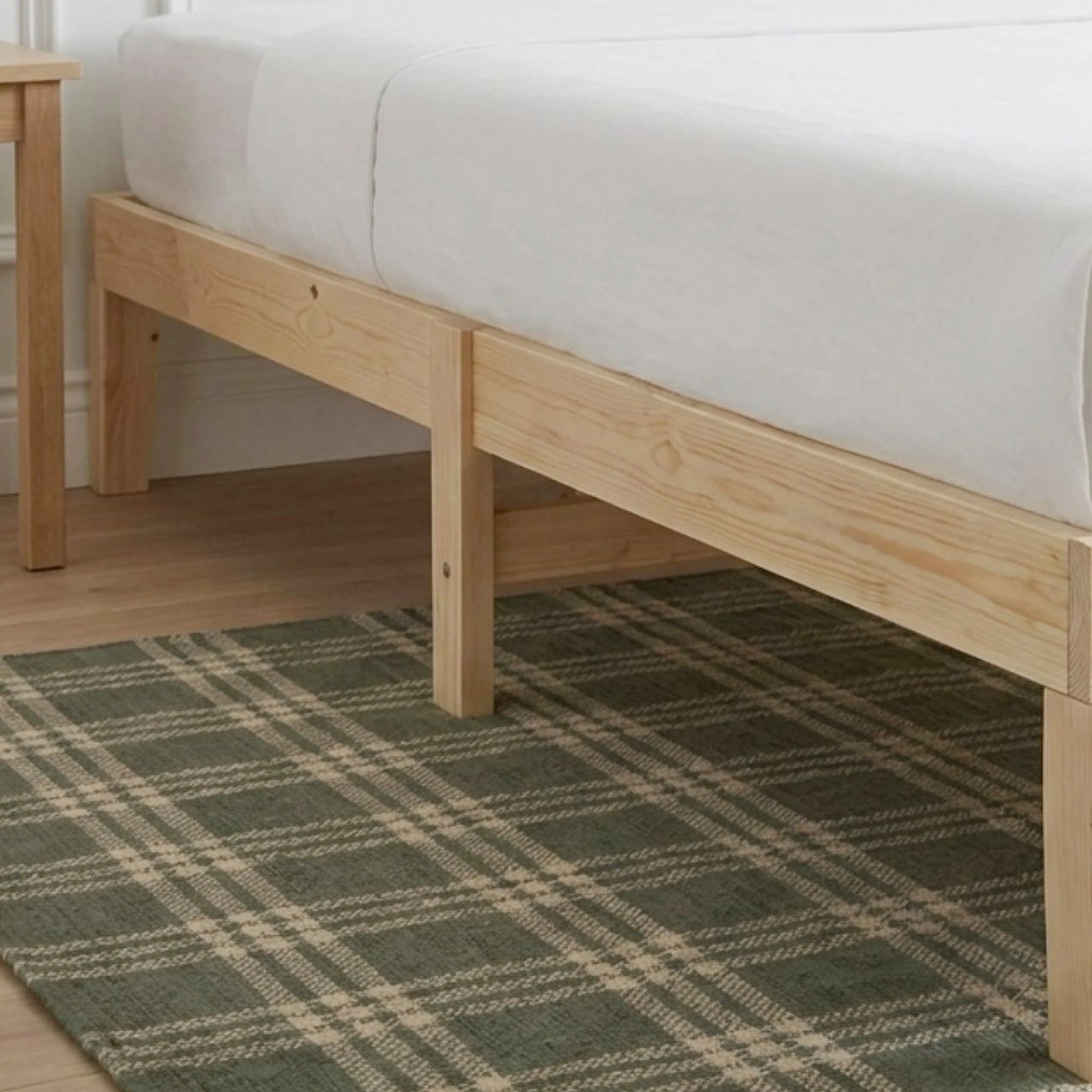 Miro Single Wooden Bed Frame - Natural - Image 5