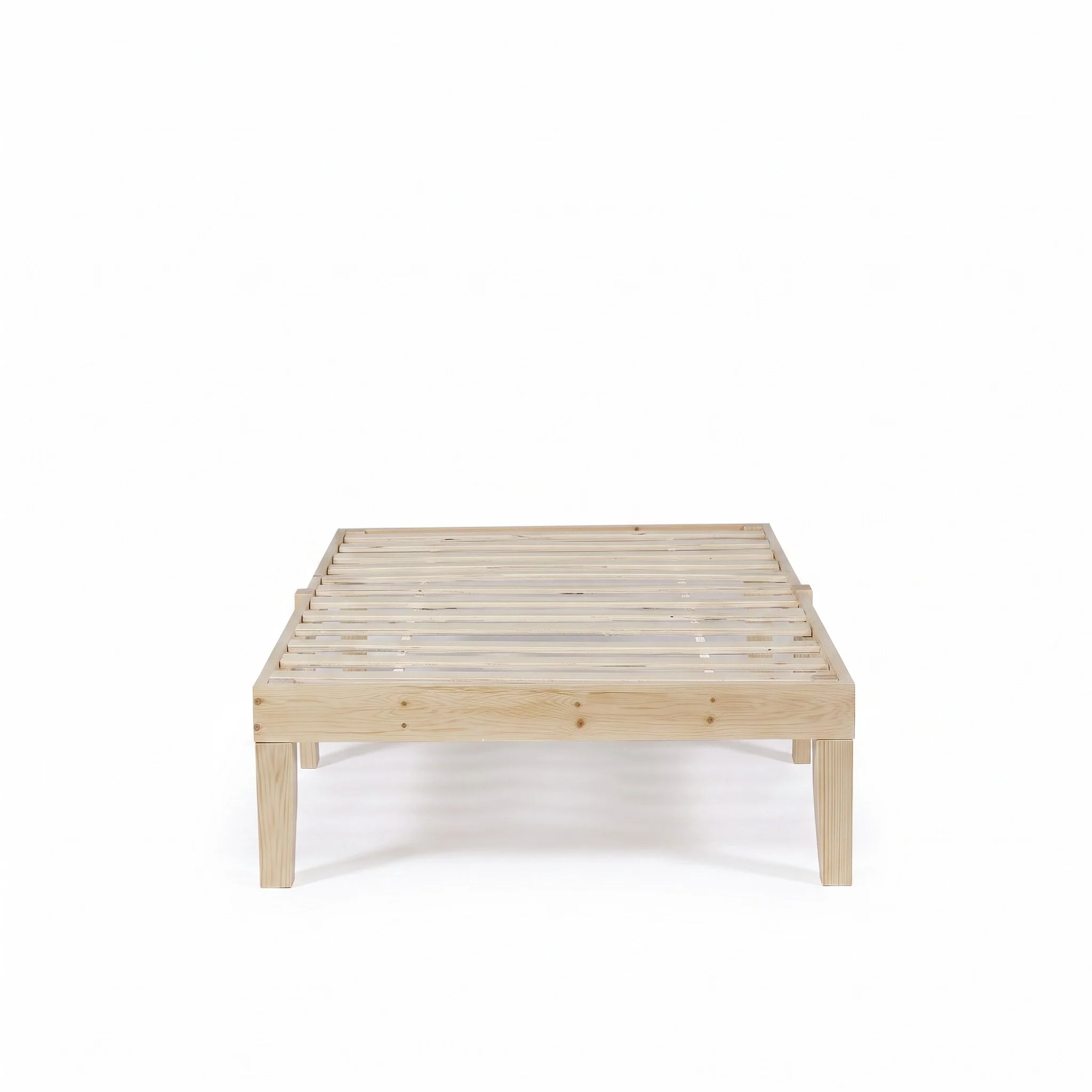 Miro Single Wooden Bed Frame - Natural - Image 8